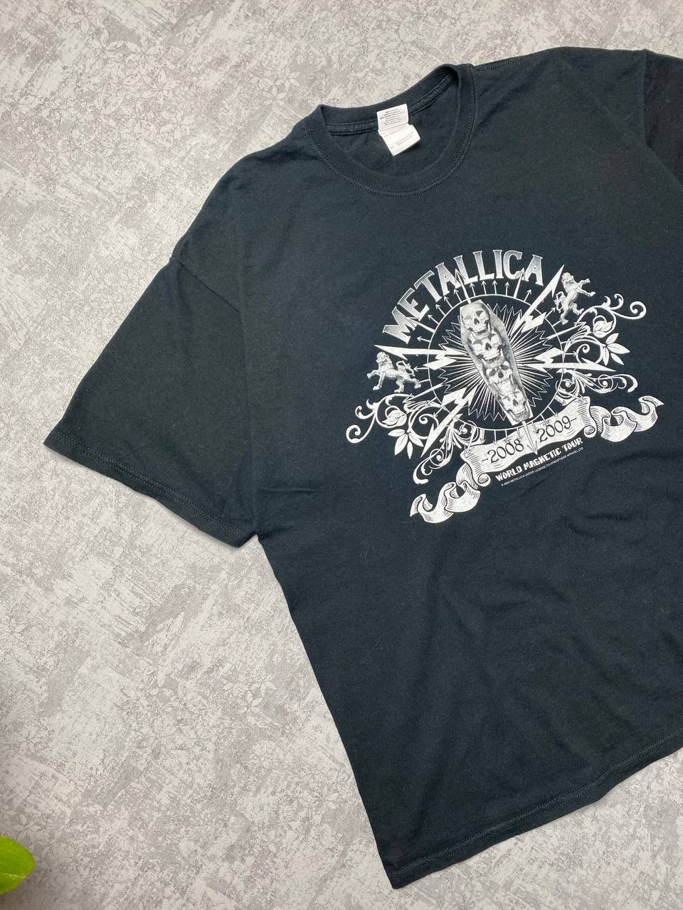 Band Tees Metallica 2008/2009 World Magnetic Tour T-Shirt Size US XL / EU 56 / 4 - 4 Thumbnail