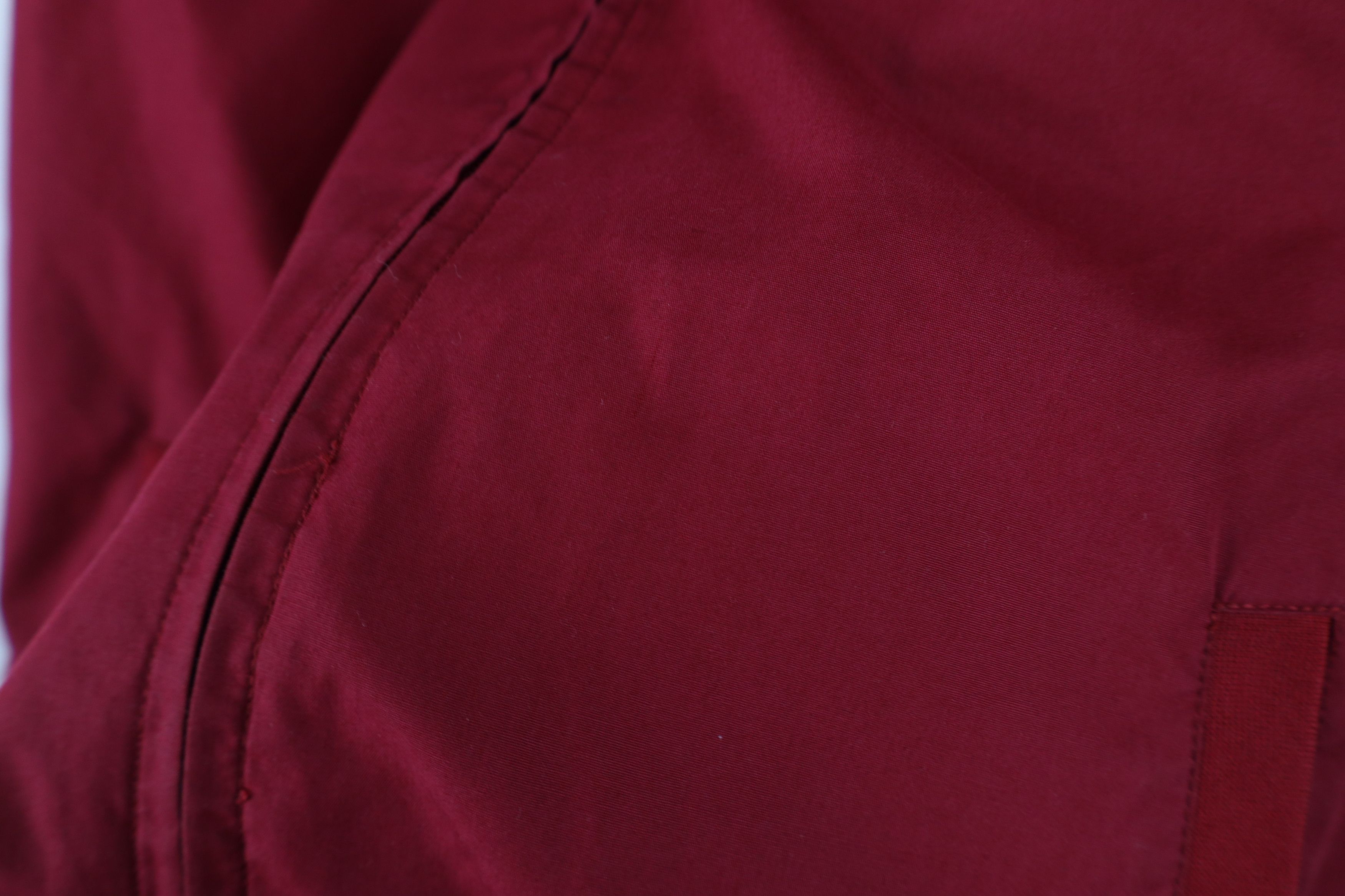 Vintage Vintage 90s Streetwear Full Zip Cafe Racer Bomber Jacket Red Size US L / EU 52-54 / 3 - 7 Thumbnail