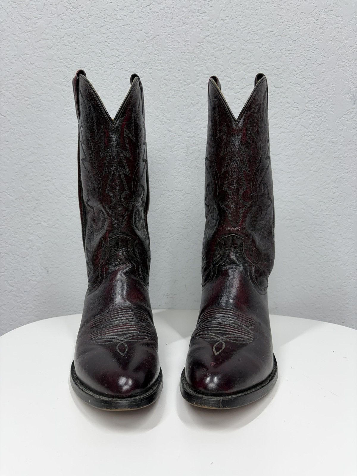 If Six Was Nine Vintage Harley Davidson Guidi Style High Leather Biker Boots Size US 9 / EU 42 - 7 Thumbnail
