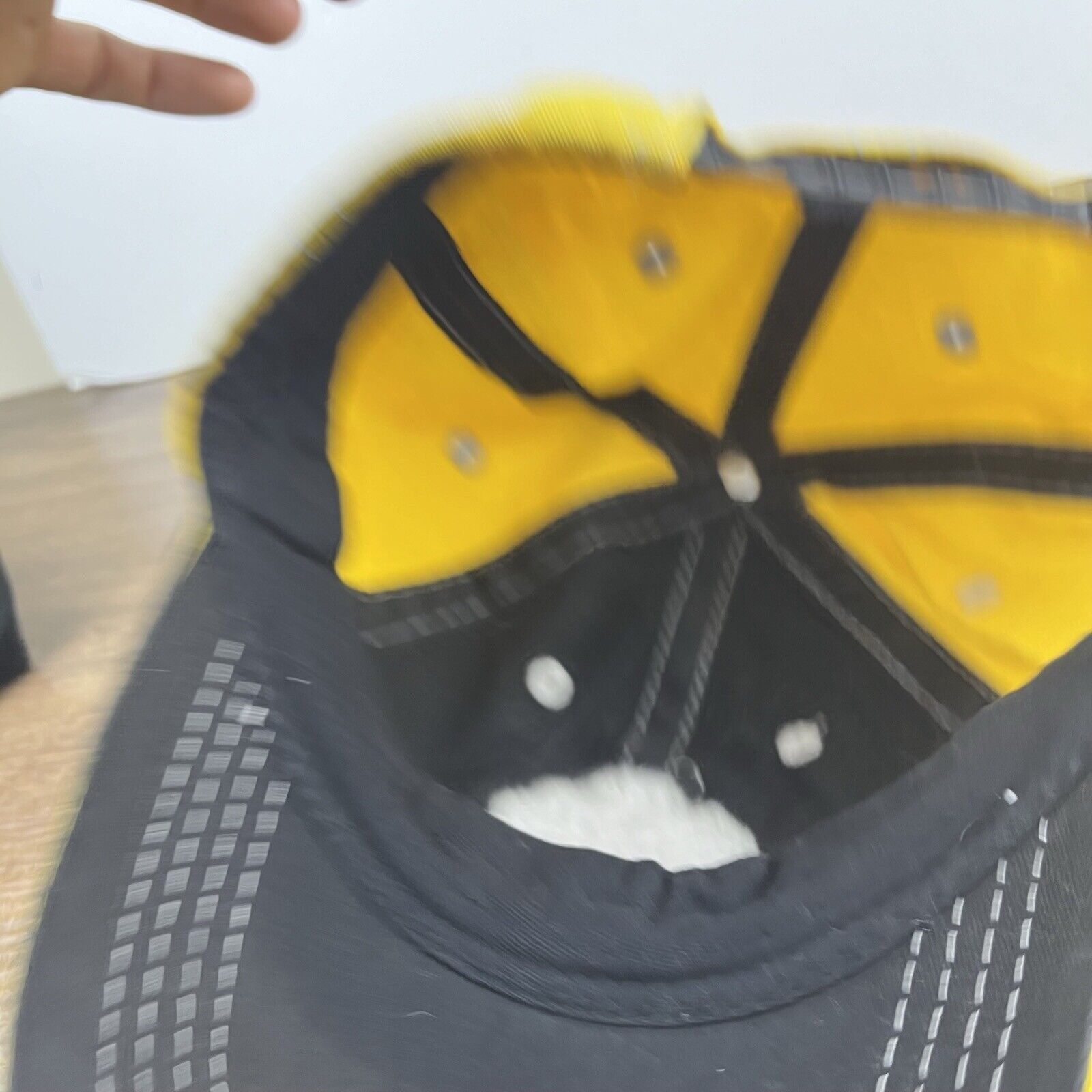 Other Hufflepuff Hat Harry Potter Snapback Hat Black Hat Adjustabl Size ONE SIZE - 16 Thumbnail