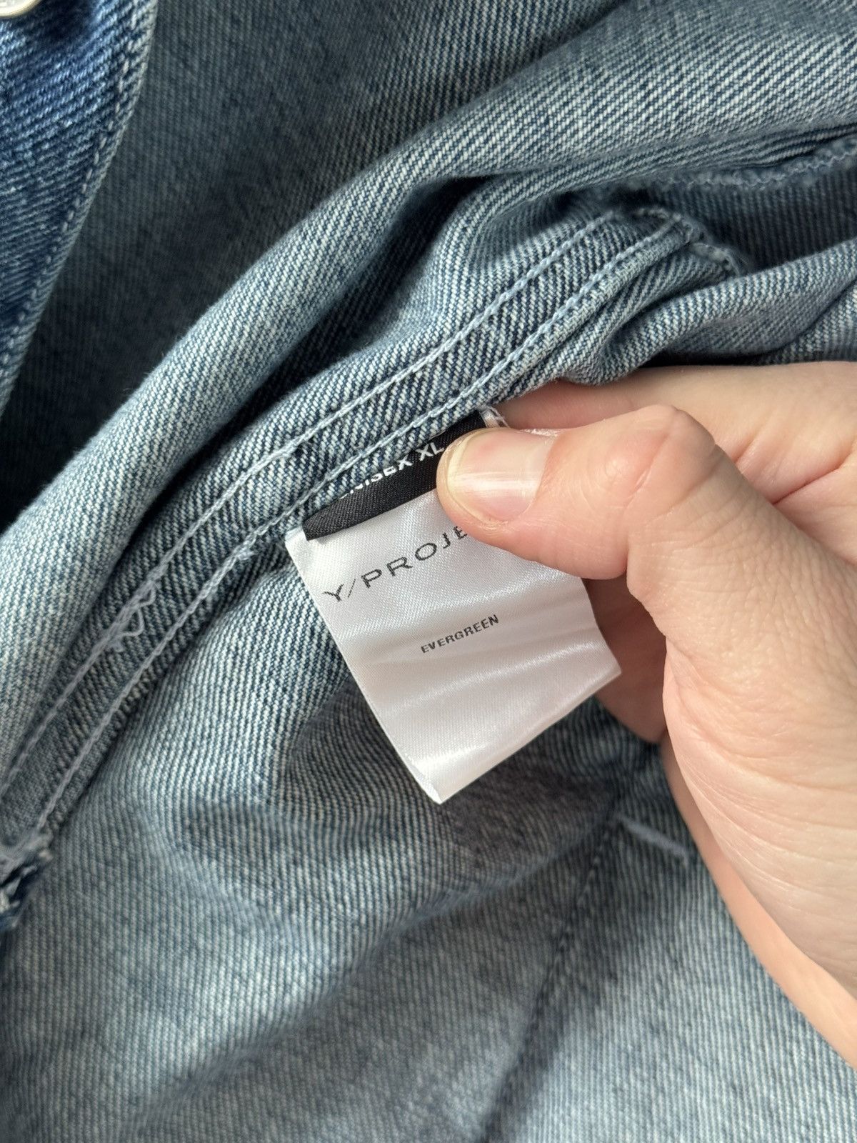 Y/Project FW22 Faded Wire Denim Jacket XL Size US XL / EU 56 / 4 - 10 Thumbnail