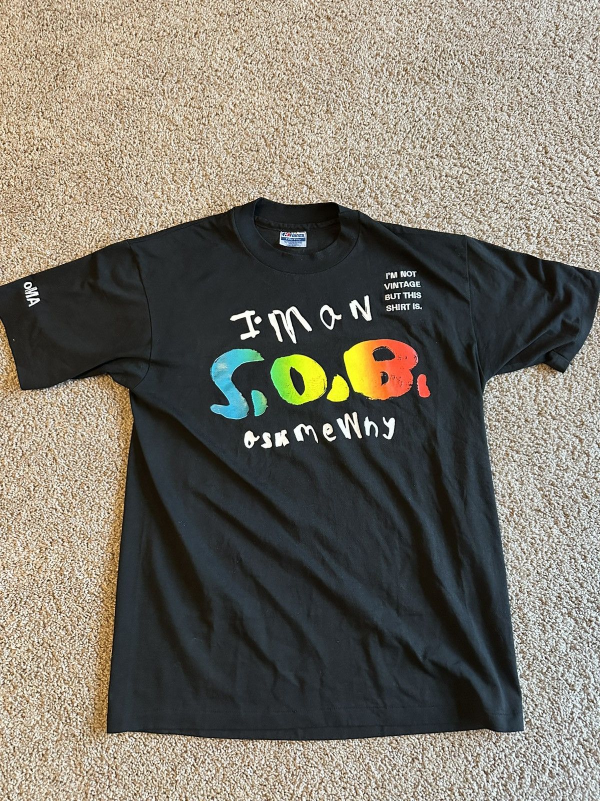 Vintage OMA x vintage “I am an SOB” tee Size US L / EU 52-54 / 3 - 1 Thumbnail