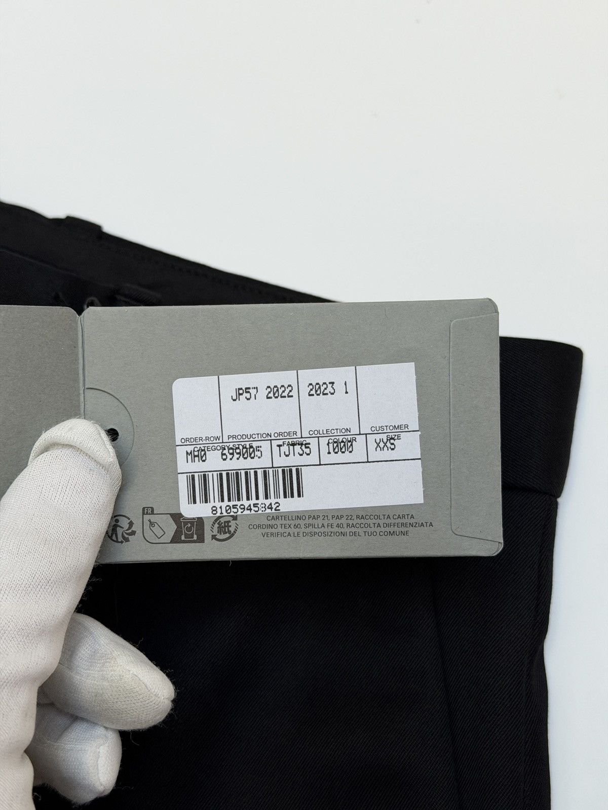 Balenciaga Balenciaga Classic Tailored Pant Black Size 36S - 13 Thumbnail