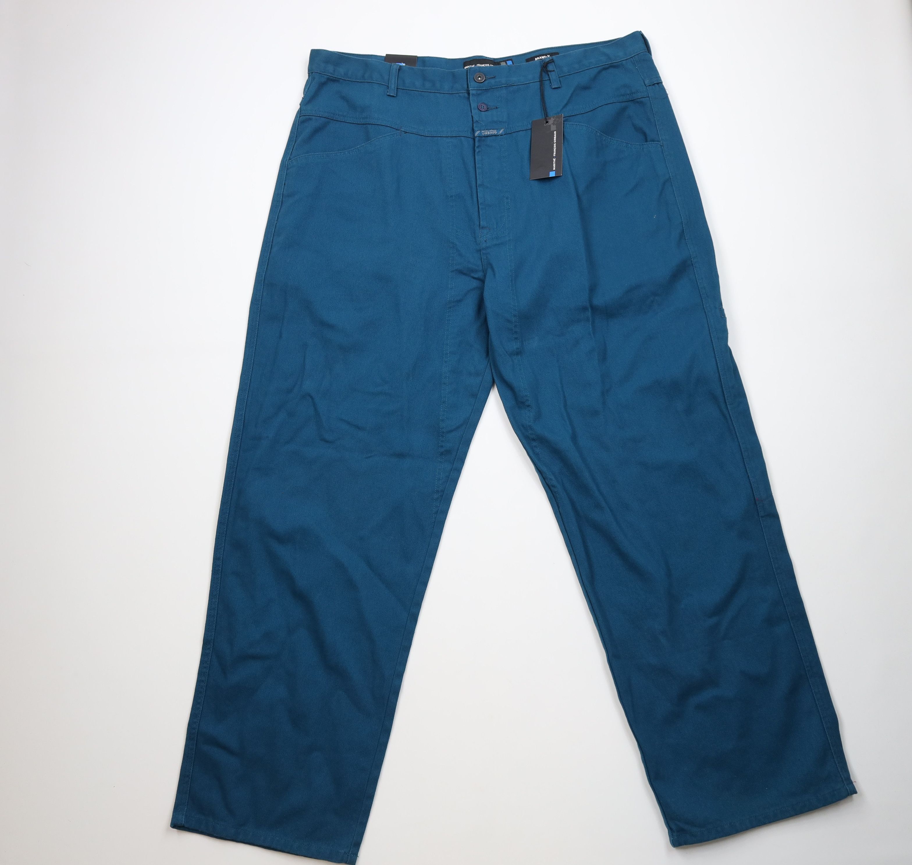 Marithe + Francois Girbaud Deadstock Vintage 90s Marithe Francois Girbaud Wide Jeans Size US 42 / EU 58 - 1 Thumbnail