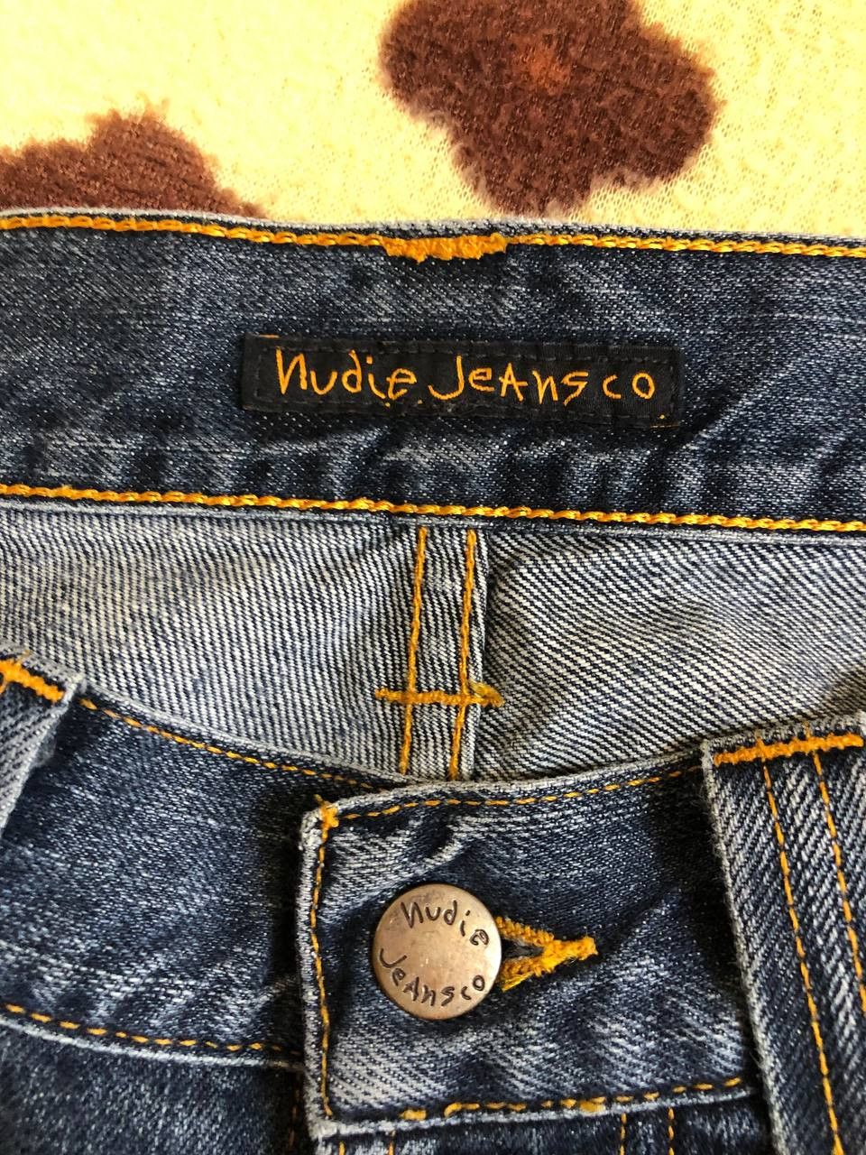 Nudie Jeans Nudie Jeans Regular Alf Button Fly Blue Denim Cotton Size US 30 / EU 46 - 2 Thumbnail