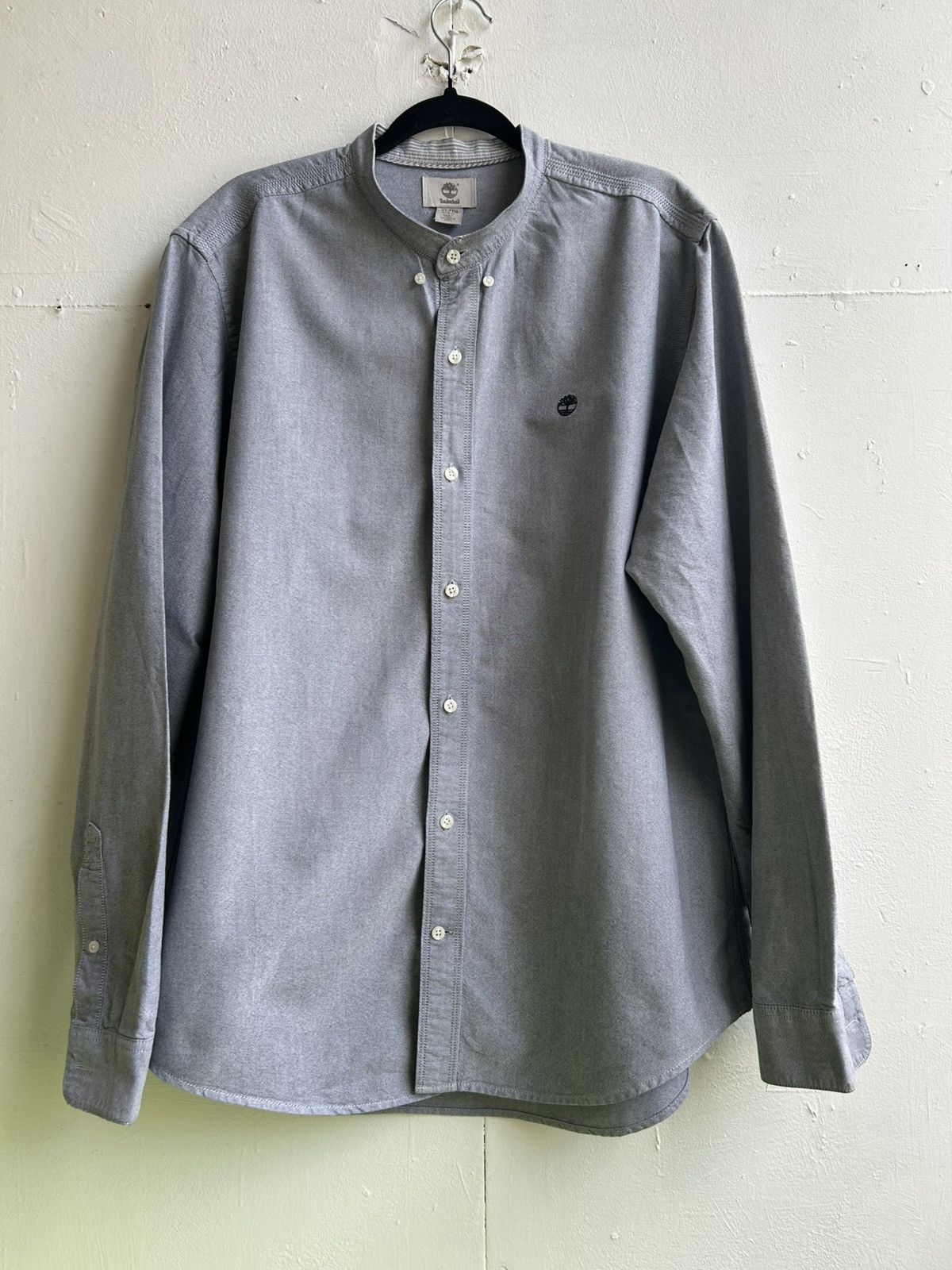 Timberland Timberland light blue/grey shirt by Action Art Size US XL / EU 56 / 4 - 3 Thumbnail