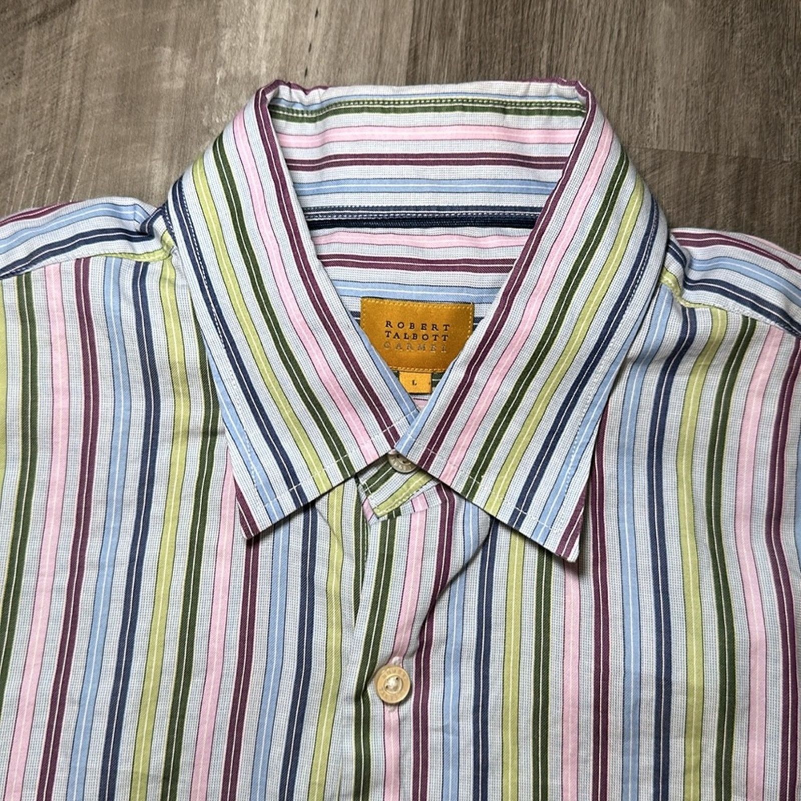 Robert Talbott Robert Talbott Caramel Long Sleeve Button Down - Large Size US L / EU 52-54 / 3 - 6 Thumbnail