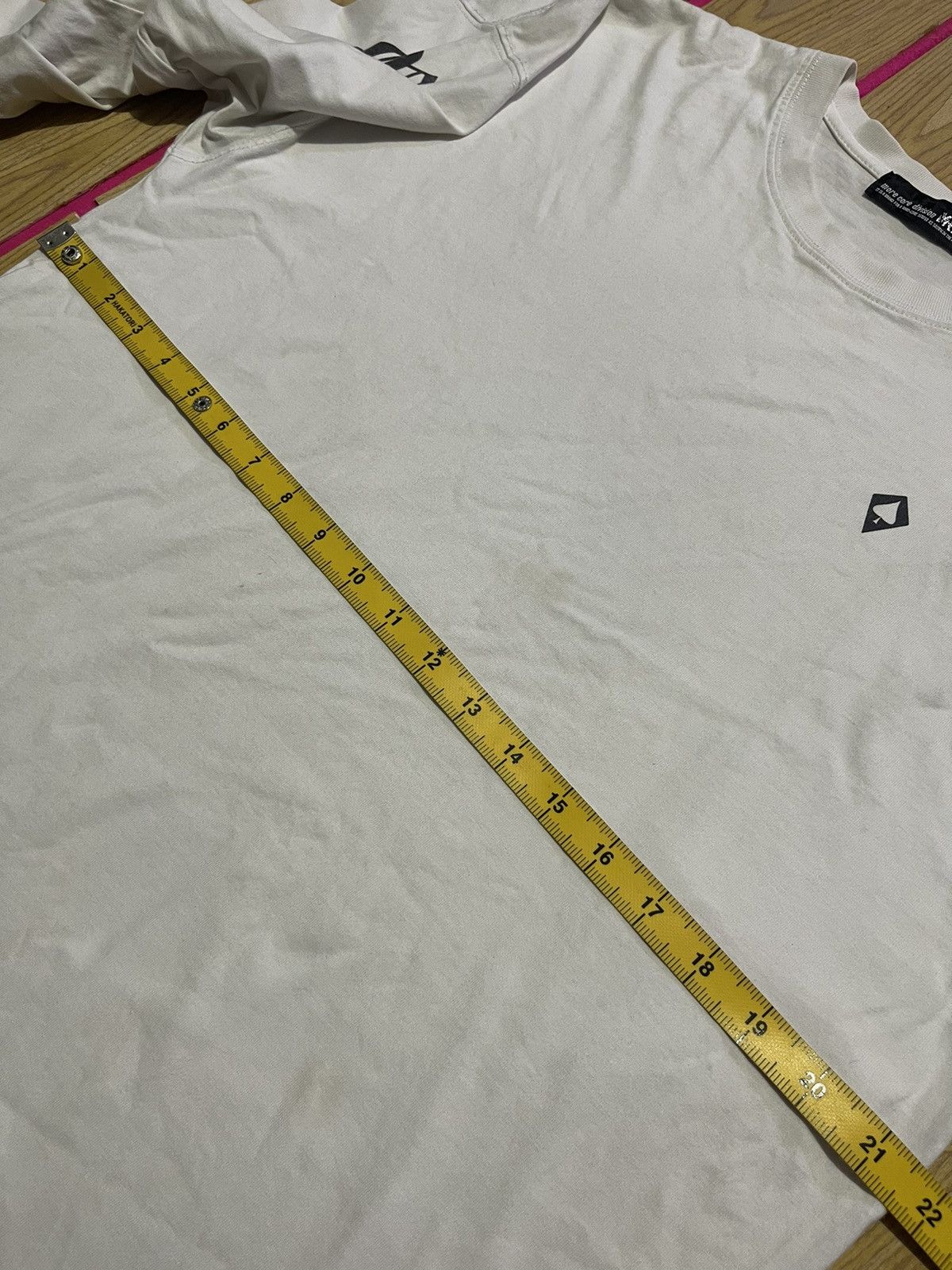 If Six Was Nine Y2K MORE CORE DIVISION long sleeve tshirt handwritten style Size US L / EU 52-54 / 3 - 9 Thumbnail