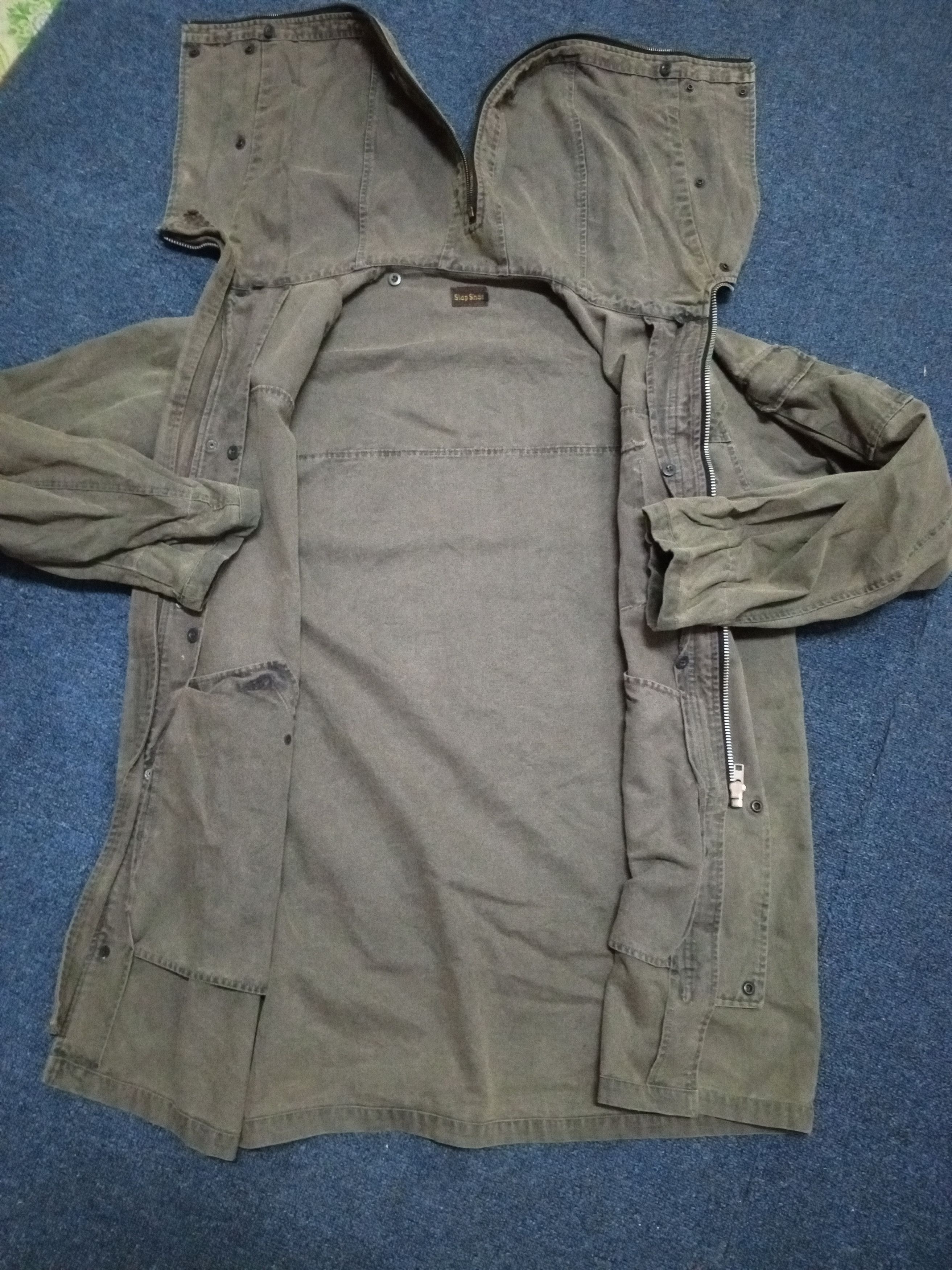 If Six Was Nine Slap shot anorak longcoat green army Size US XL / EU 56 / 4 - 7 Thumbnail