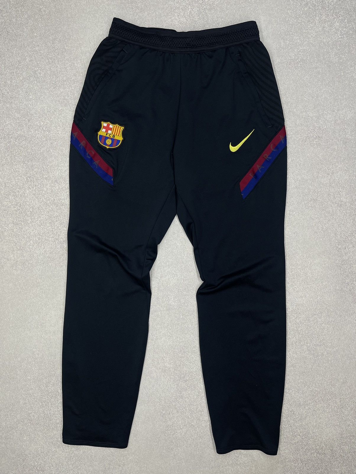 Nike Mens Nike FC Barcelona Soccer Sweatpants Jersey Barca Size US 30 / EU 46 - 2 Thumbnail