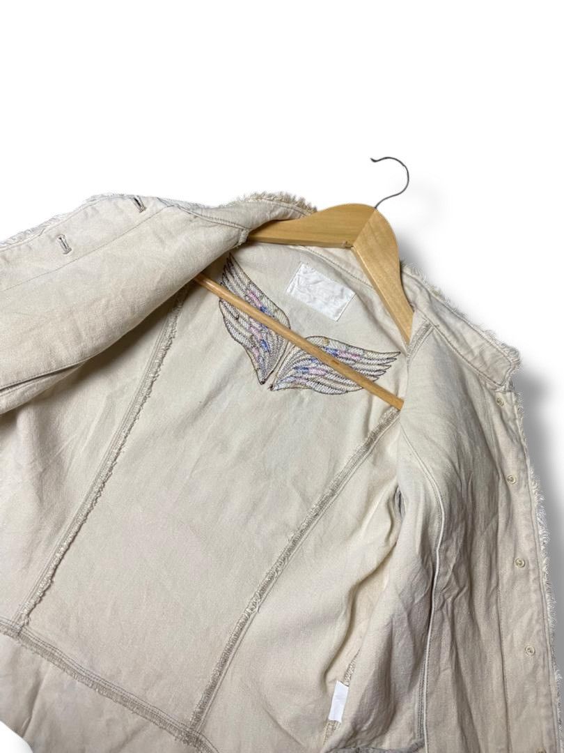 Japanese Brand CREALUXE Embroidered Crop Jacket (145) Size US XXS / EU 40 - 5 Thumbnail