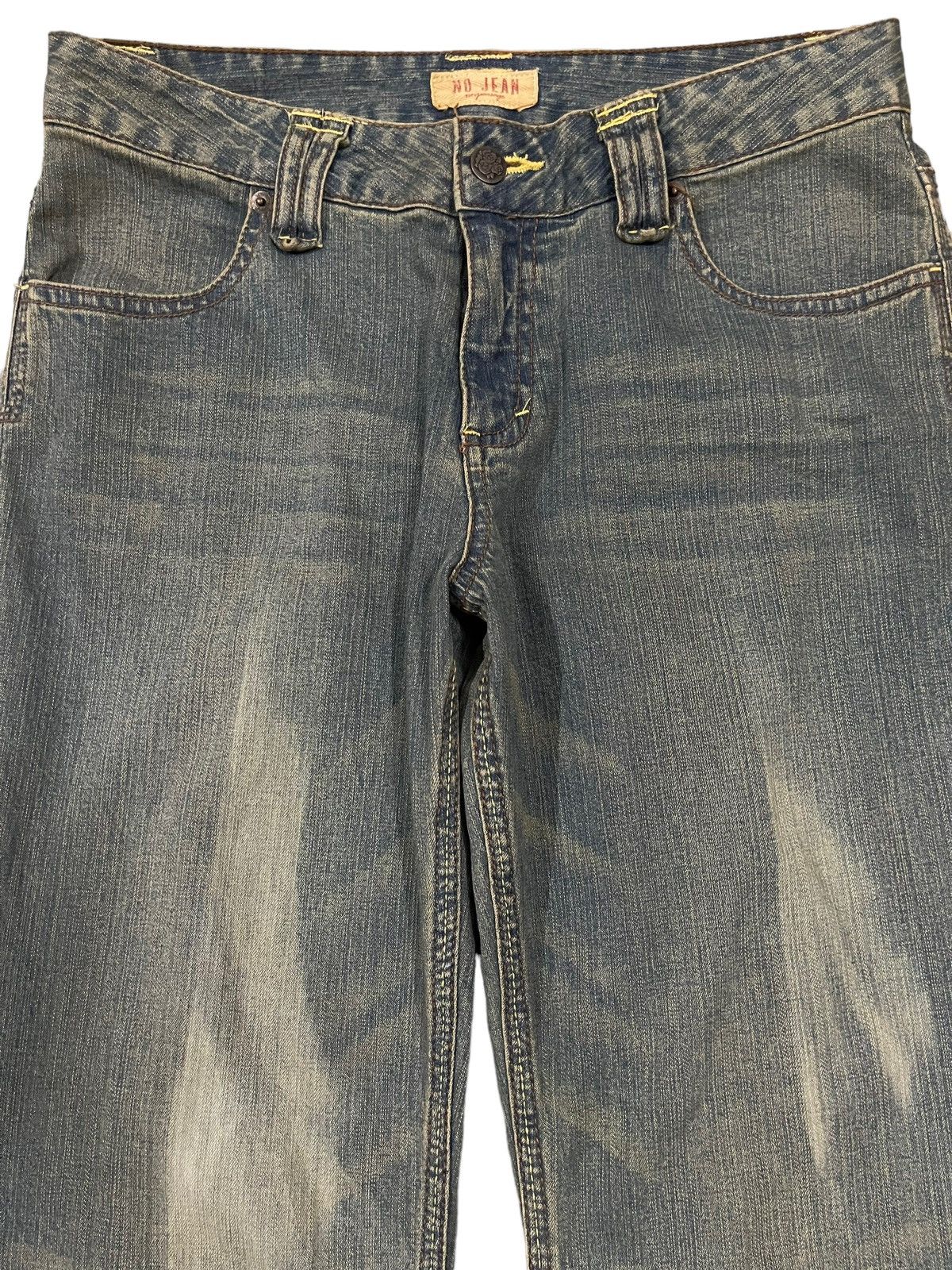 Hysteric Glamour Vintage Japanese Brand Faded Wash Style Bootcut Jeans Size US 30 / EU 46 - 3 Thumbnail