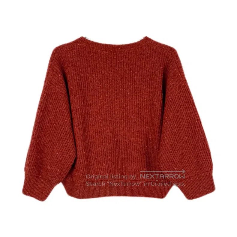 Brunello Cucinelli Brunello Cucinelli Red cashmere sweater Size M / US 6-8 / IT 42-44 - 2 Thumbnail