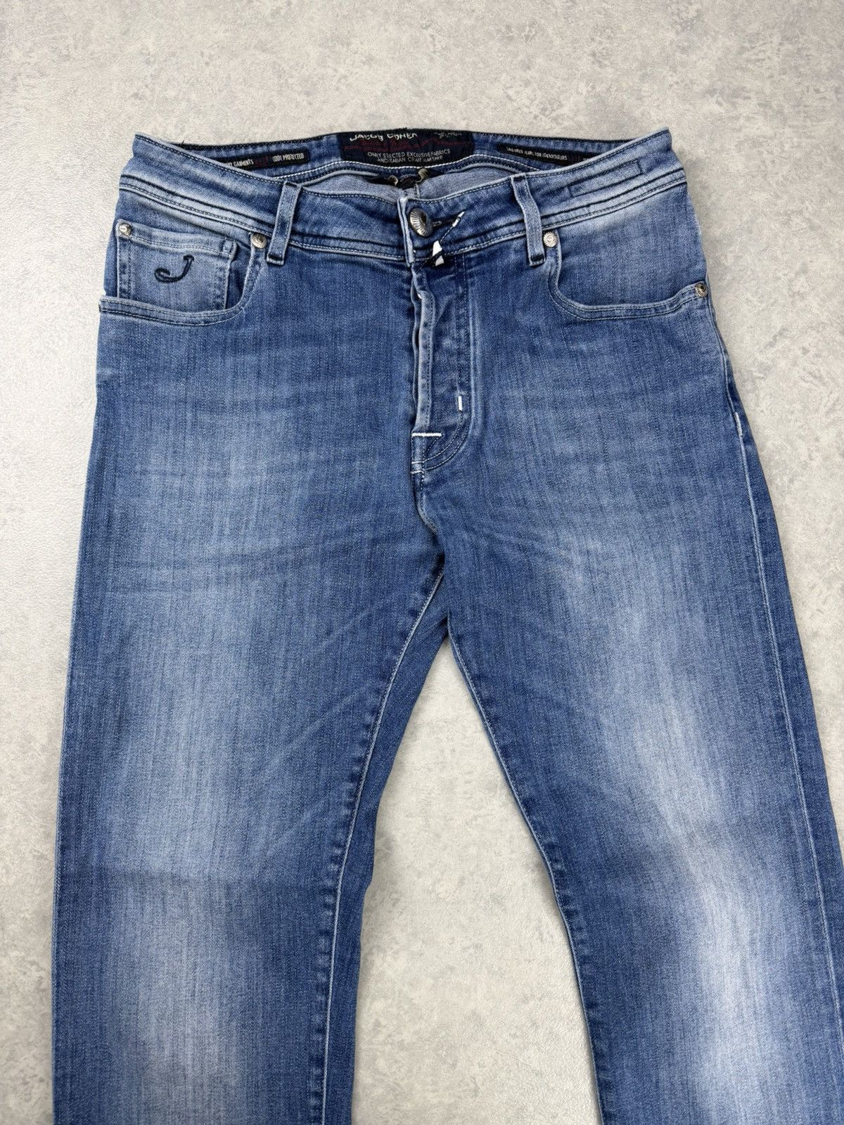 Jacob Cohen Jacob Cohen J688 Light Blue Denim Jeans Size 31 Size US 31 - 3 Thumbnail