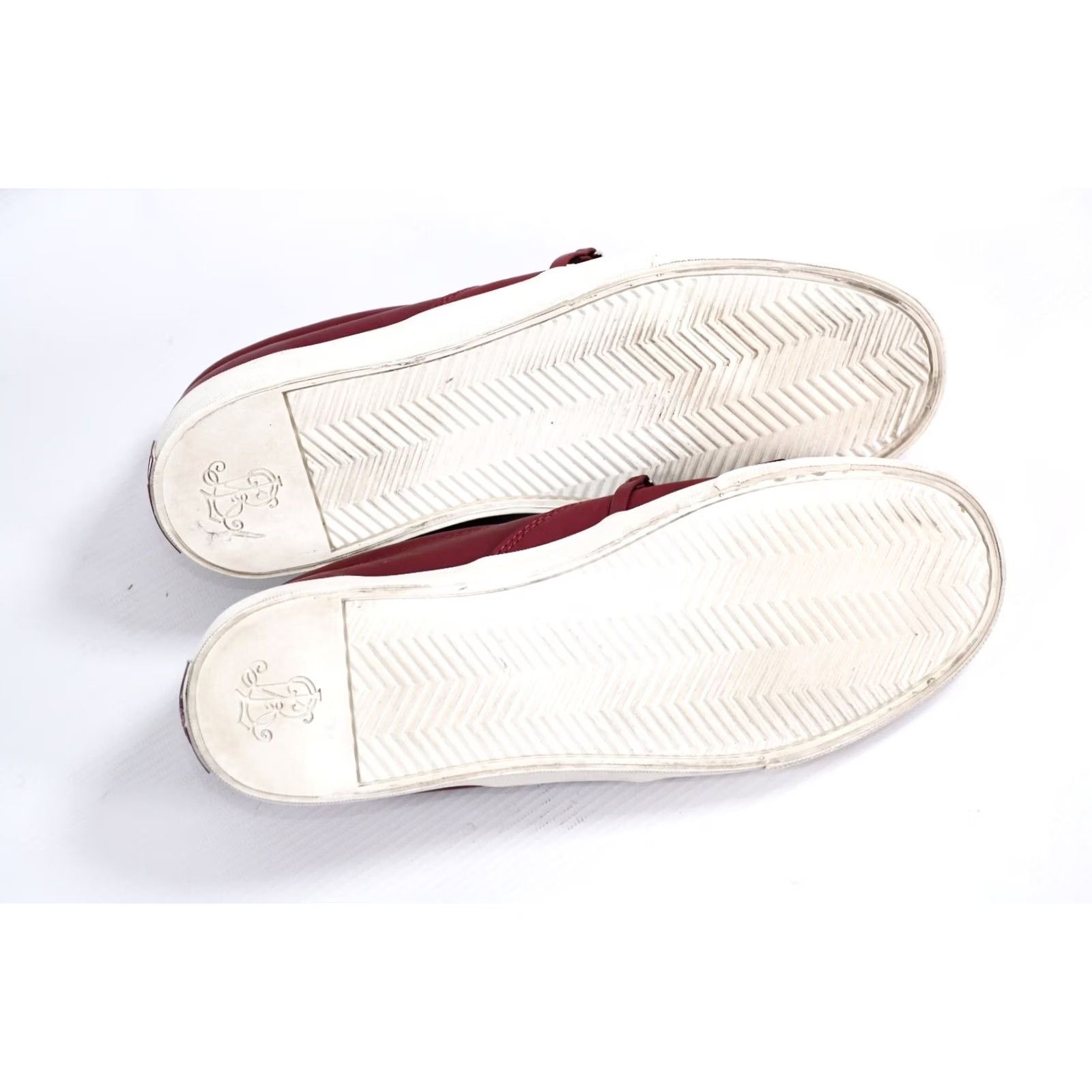 Ralph Lauren Ralph Lauren Reanna Leather Sneakers Fringe Women US 8 Size 39 Red Leather Fringe Sneakers Women's Casual Athletic Shoes Size US 6 / IT 36 - 5 Thumbnail