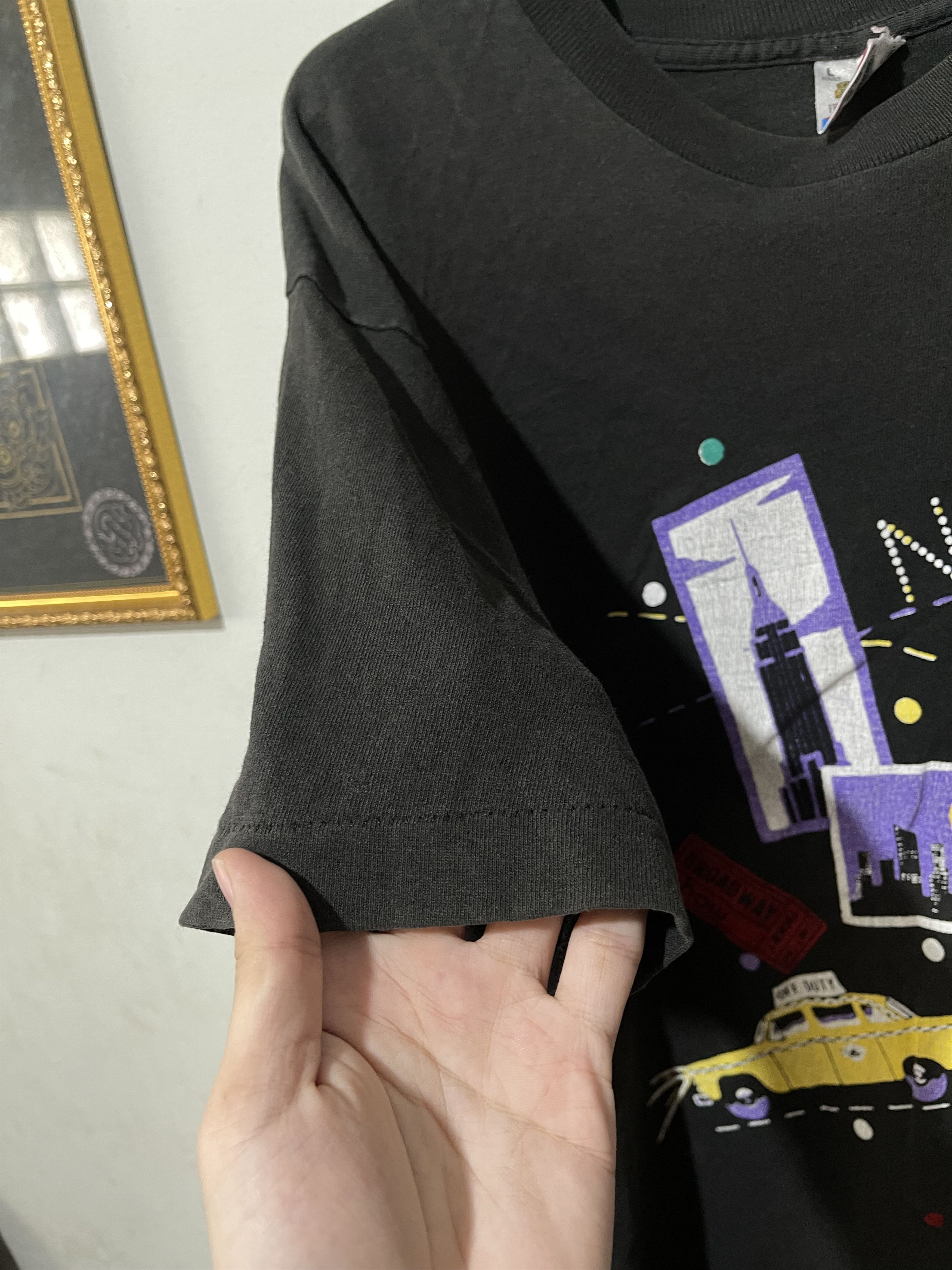 Vintage Vintage 90s New York Shirt Size US L / EU 52-54 / 3 - 5 Thumbnail