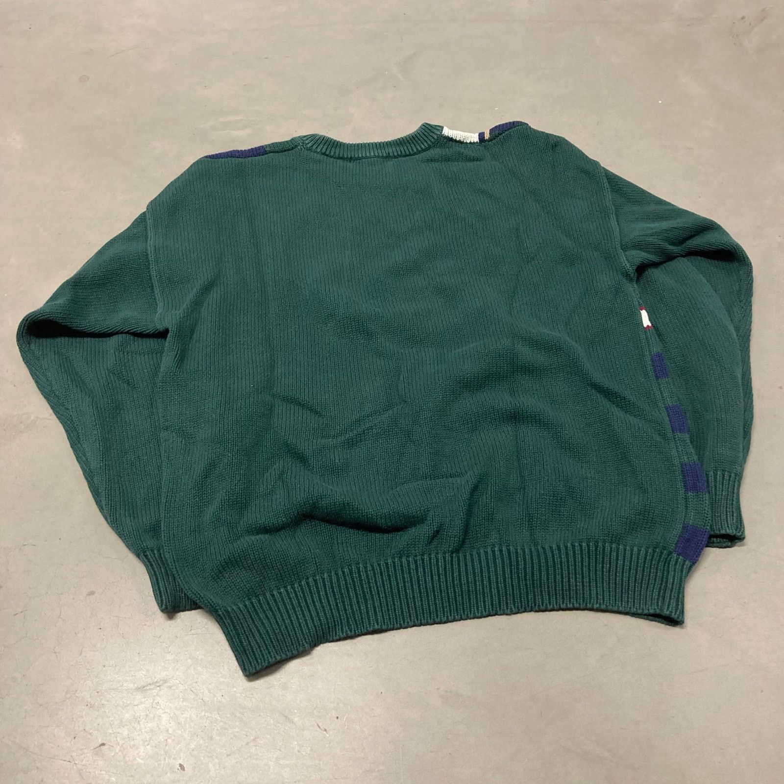 Vintage vintage y2k green golf patterned sweater Size US L / EU 52-54 / 3 - 2 Thumbnail