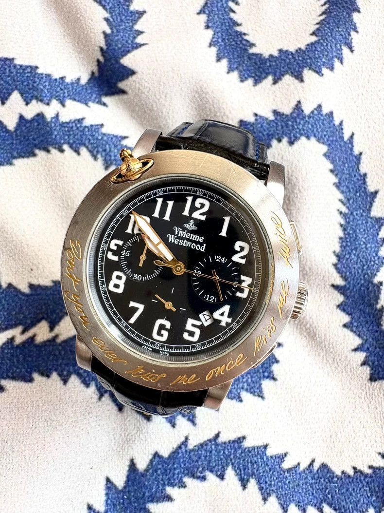 Vivienne Westwood Vivienne Westwood Black Elvis Watch Size ONE SIZE - 1 Thumbnail