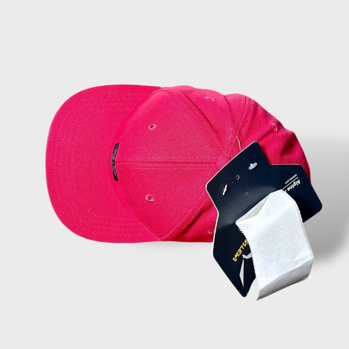 SALEWA Salewa Men’s Puez Canvas Flat Baseball Rose Red Hat Sz OS Size ONE SIZE - 12 Thumbnail