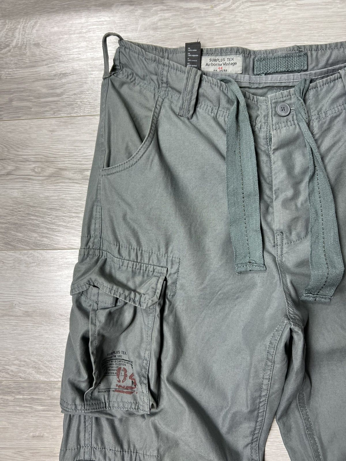Other Surplus Tex Airborne Vintage Multi Pockets Cargo Pants Size US 32 / EU 48 - 3 Thumbnail