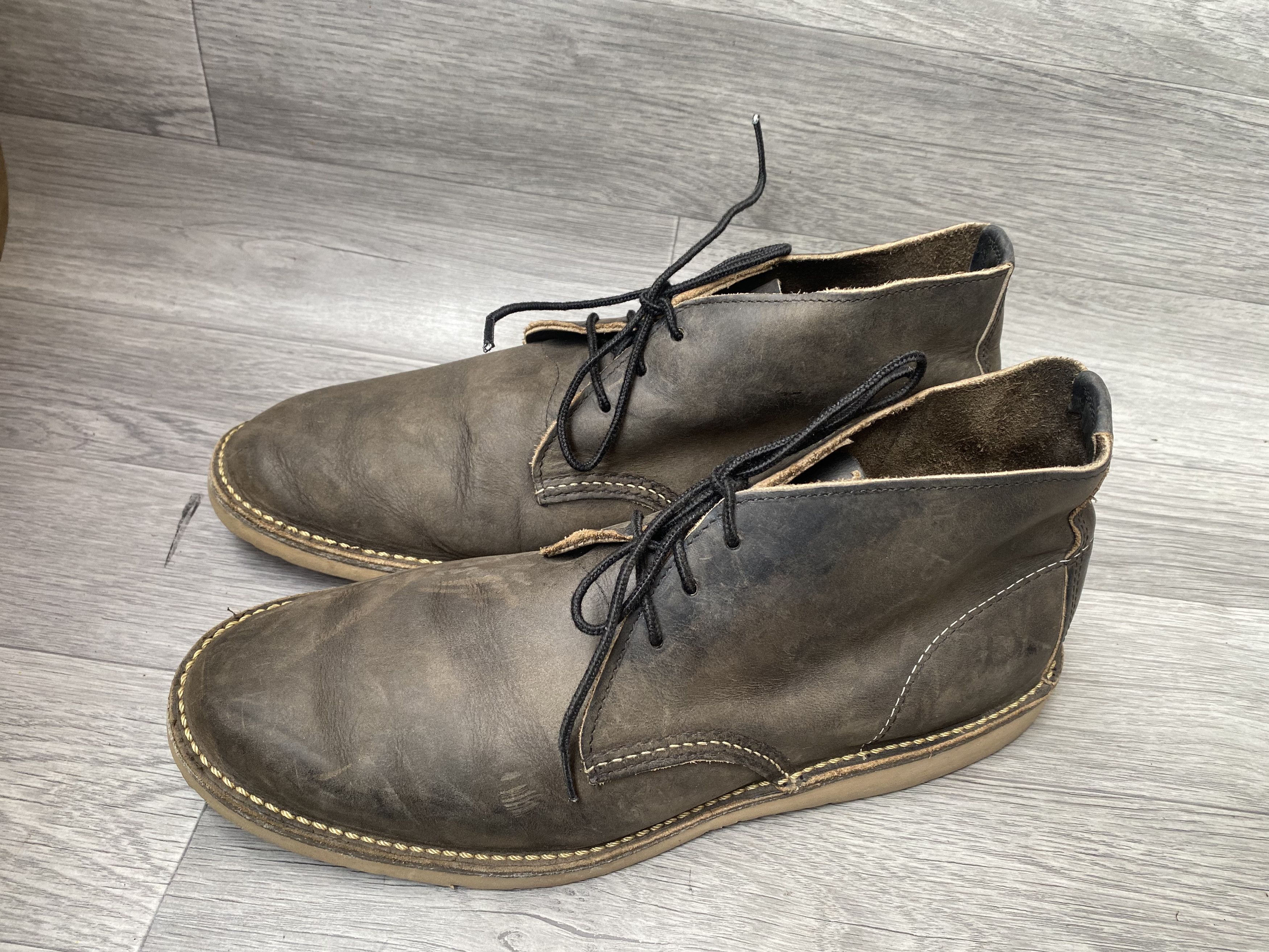 Red Wing Red wing weekender charcoal black chukka boots Size US 10.5 / EU 43-44 - 4 Thumbnail