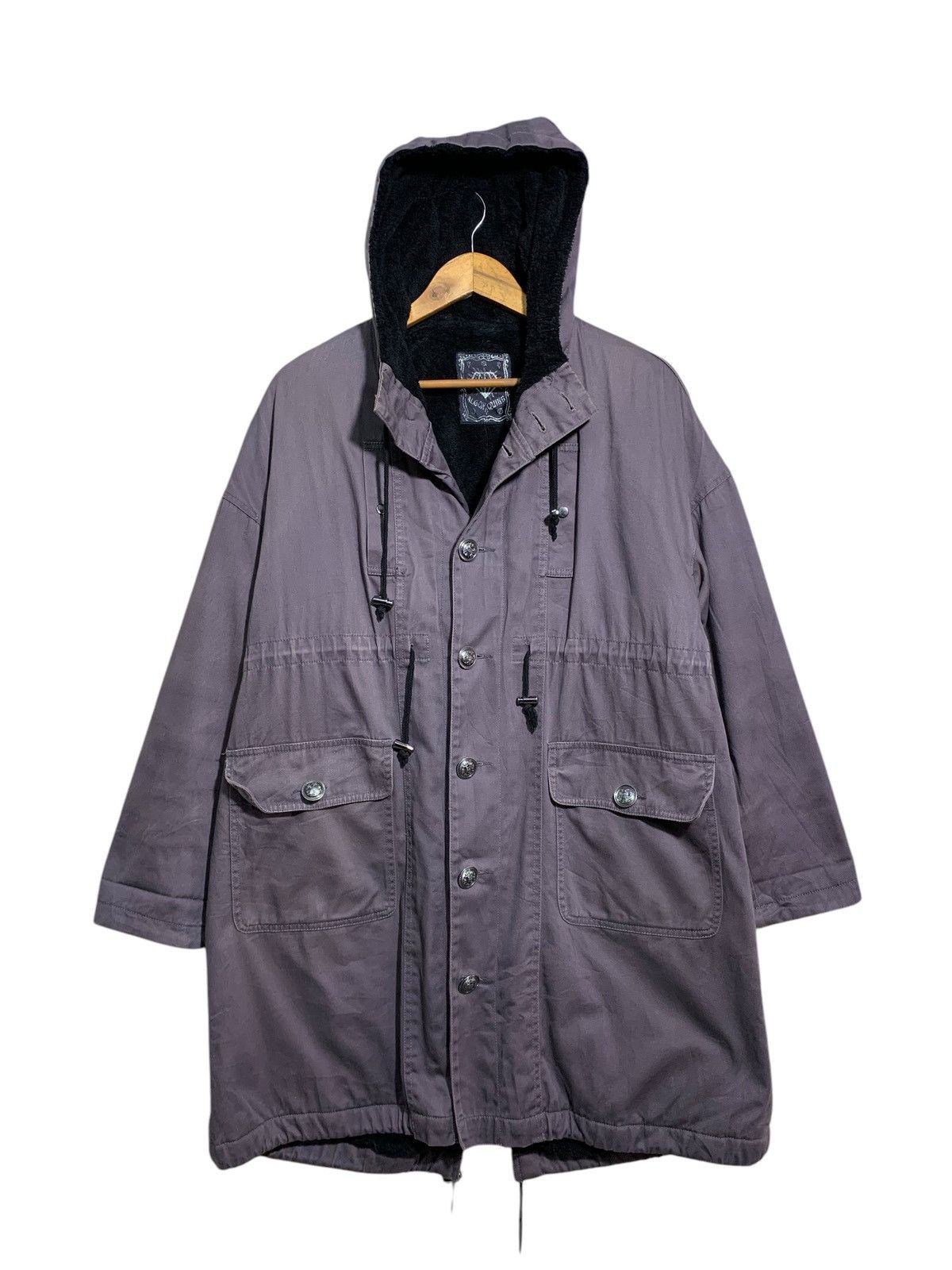 Japanese Brand 🔥ALGONQUINS PURPLE FISHTAILS PARKA JACKETS Size US L / EU 52-54 / 3 - 5 Thumbnail
