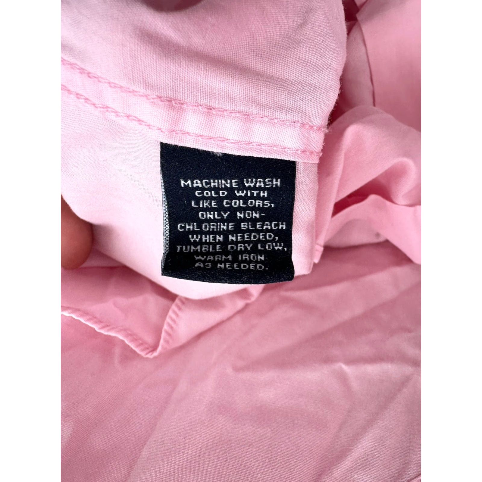 Architect Architect Mens Shirt XL Pink Regular Button-Up Collar Long Sleeve Size US XL / EU 56 / 4 - 7 Thumbnail