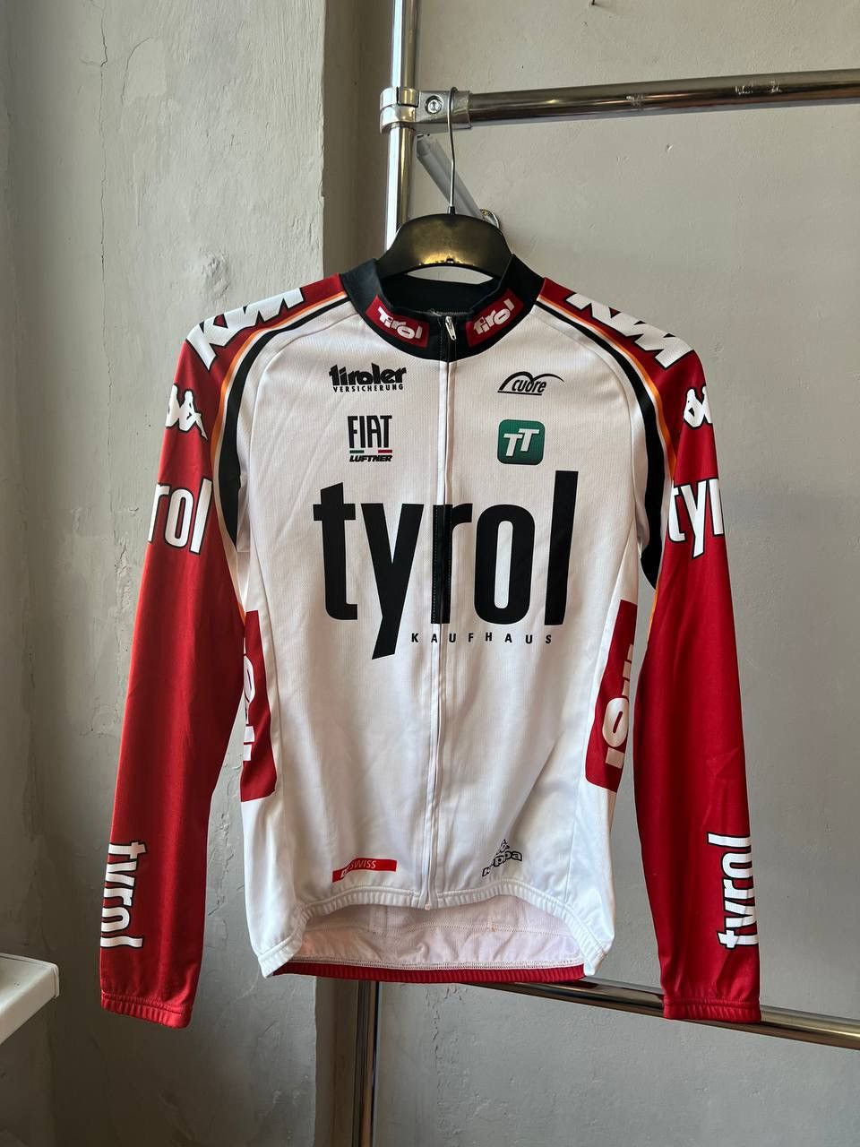 Kappa TYROL KAUFHAUS KAPPA KTM RARE CYCLING BIKE JACKET JERSEY S Size US S / EU 44-46 / 1 - 2 Thumbnail