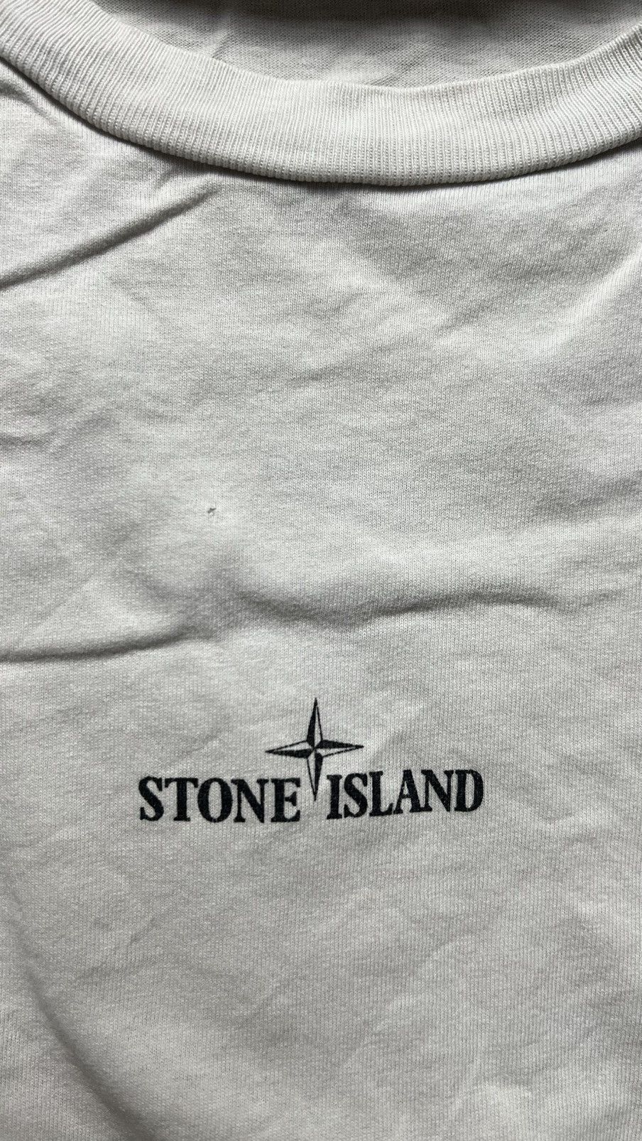 Stone Island Ss/21 Stone Island Massimo Osti “marble three” trashed tee Size US S / EU 44-46 / 1 - 9 Thumbnail