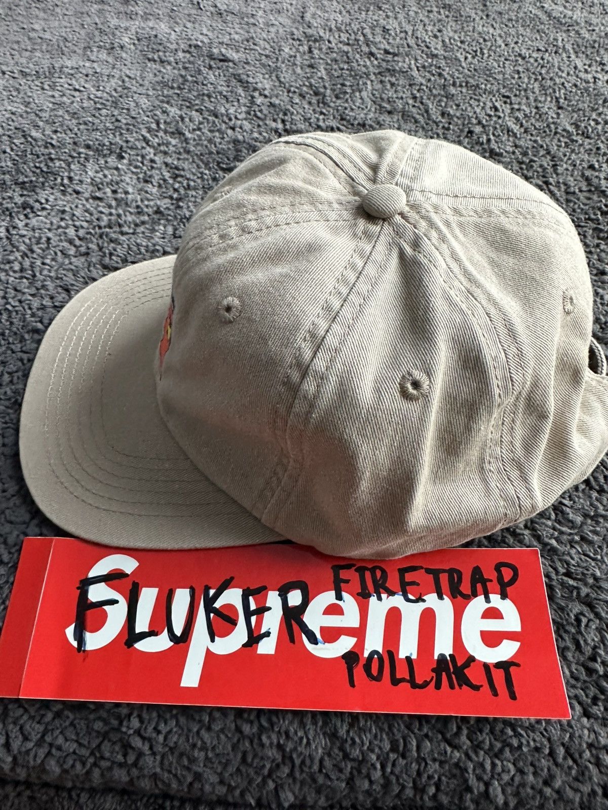 Brain Dead Brain Dead Brain Note 6 Panel Hat Size ONE SIZE - 3 Thumbnail