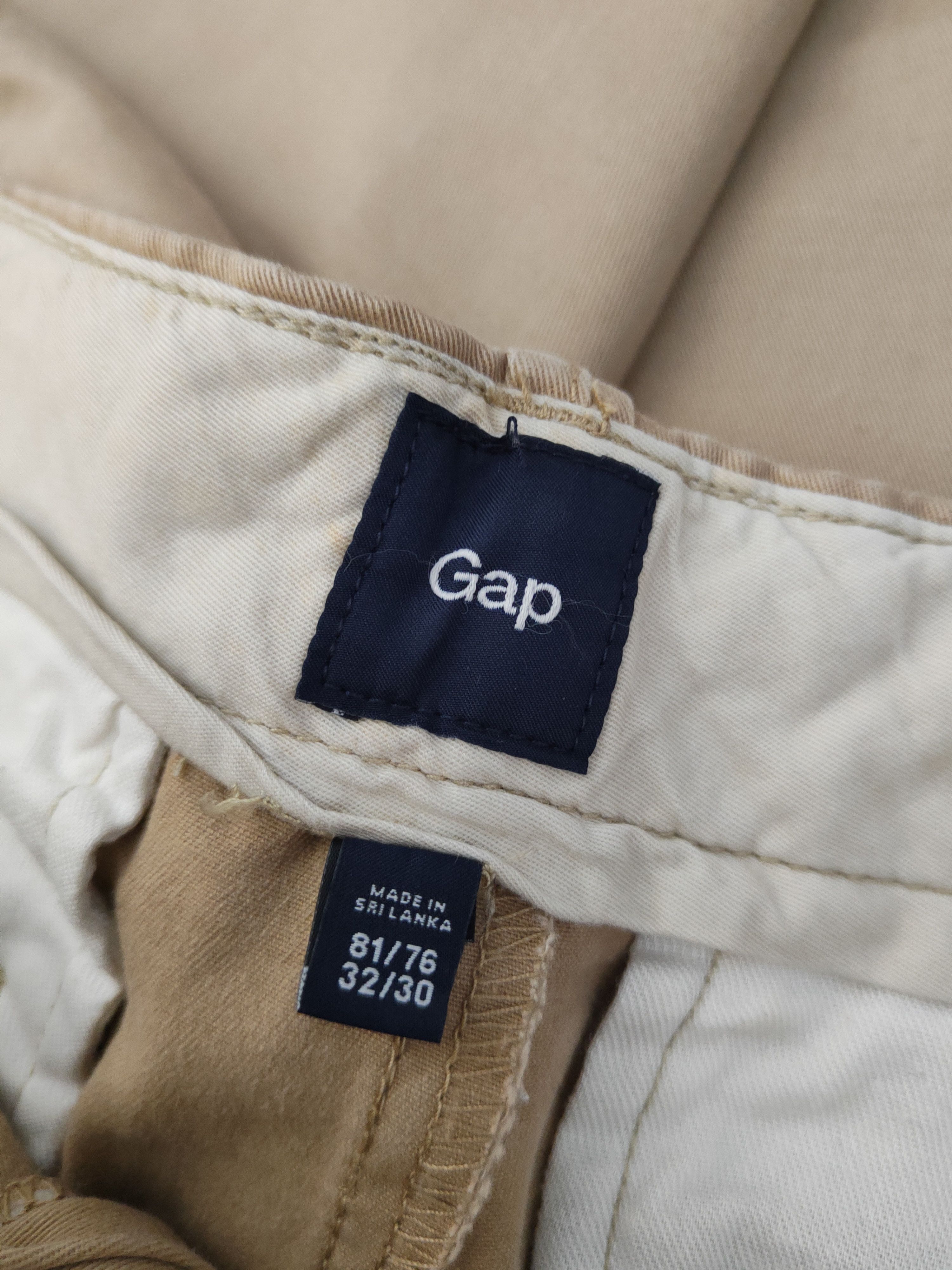 Japanese Brand DL Gap Beige Multipocket Cargo Pants #2383 Size US 32 / EU 48 - 13 Thumbnail