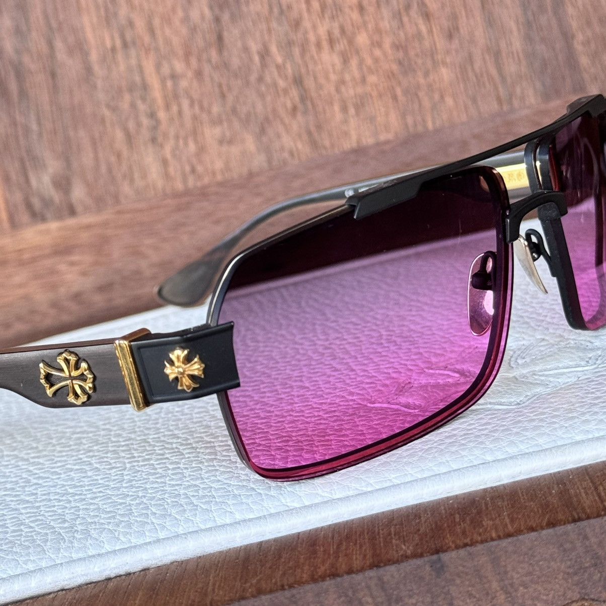 Chrome Hearts Chrome Hearts GUMMER 1/1 ‘Eroticism’ Sunglasses Size ONE SIZE - 14 Thumbnail