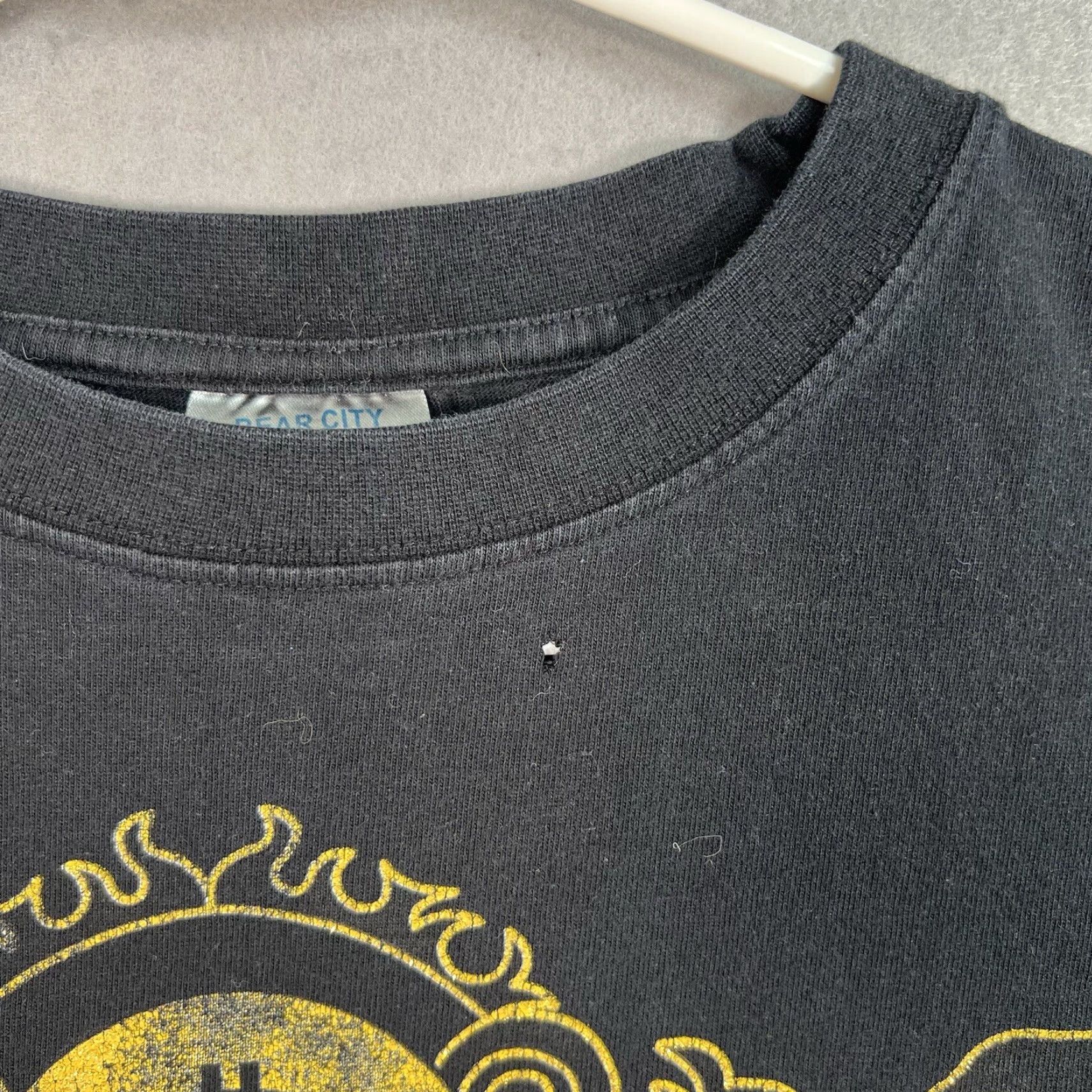 Vintage VINTAGE Benjamin 100 Dollar Bill Money Tee Shirt Adult 2XL Black Mens 1990s Graphic Tee Size US XXL / EU 58 / 5 - 6 Thumbnail