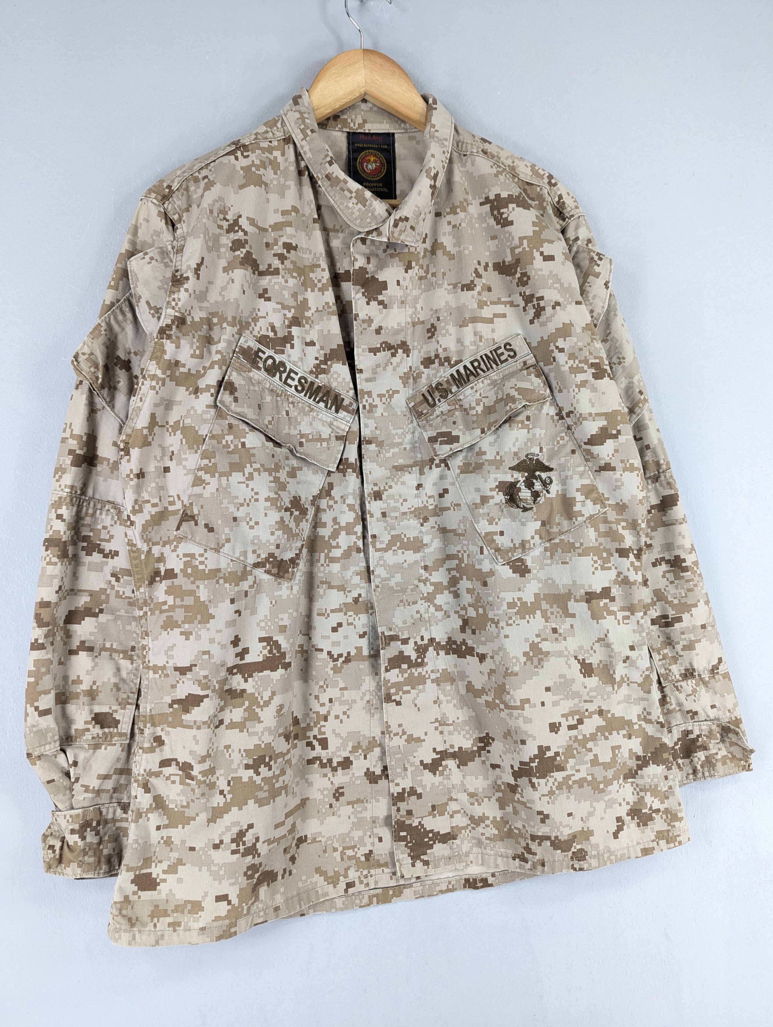 Vintage Vintage Desert Marpat USMC Military Jacket Size US M / EU 48-50 / 2 - 3 Thumbnail