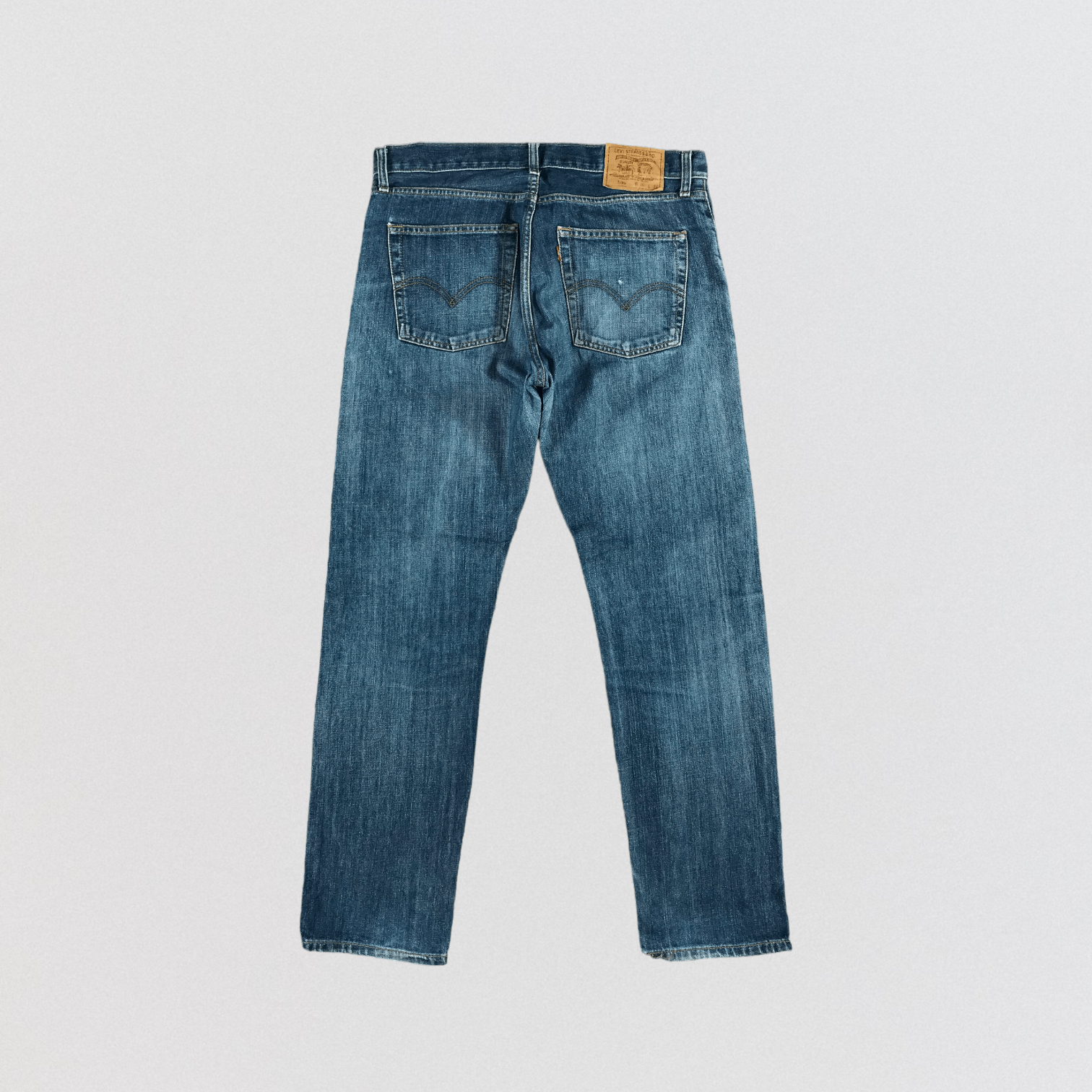 Levi's × Vintage Vintage 90s Blue Wash Levis 505 Jeans-JM2202 Size US 36 / EU 52 - 2 Thumbnail