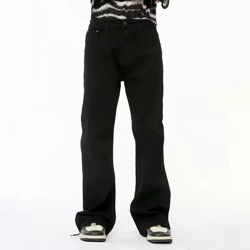 Japanese Brand Casual straight black jeans pants Size US 34 / EU 50 - 2 Thumbnail