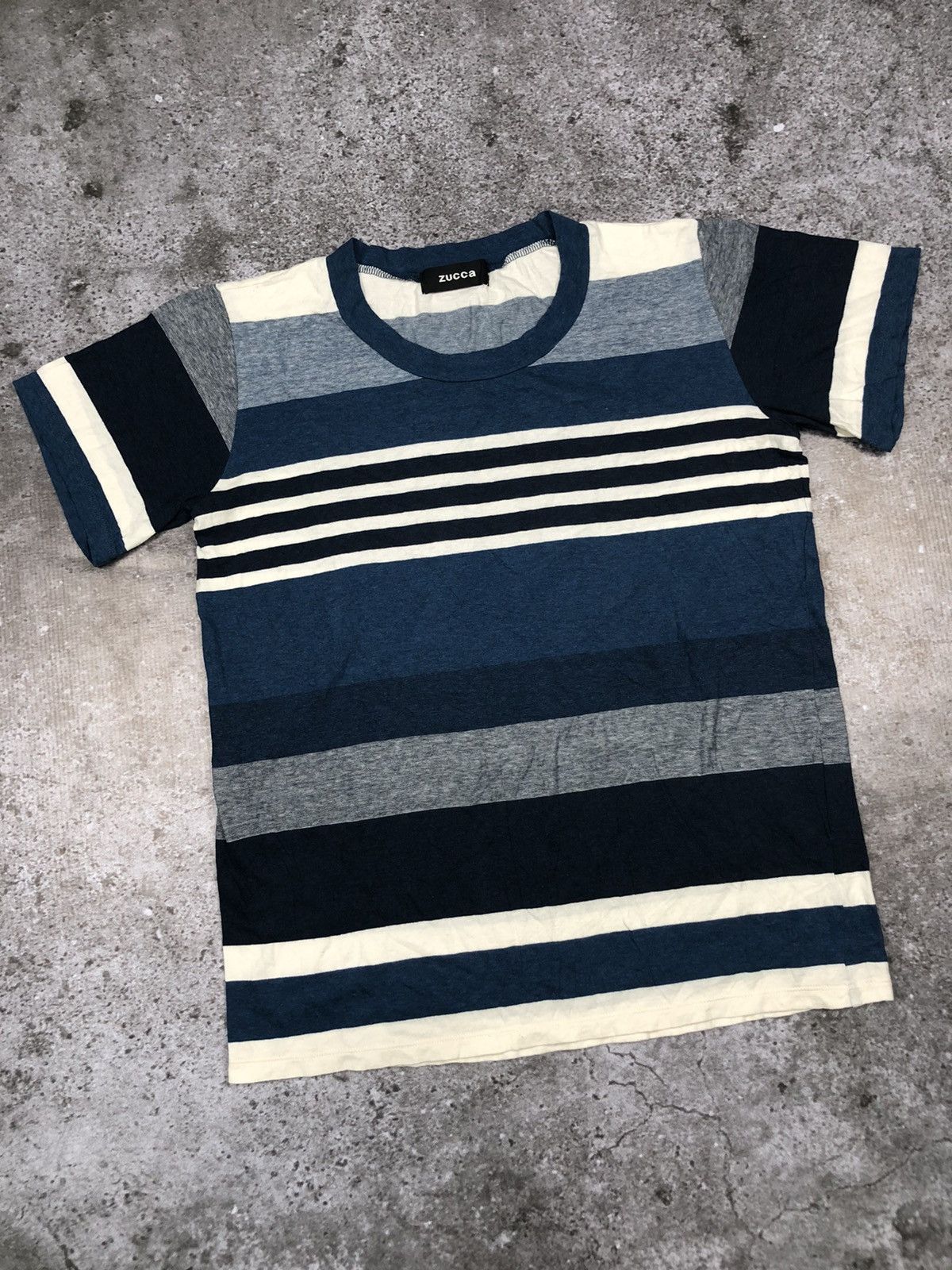Issey Miyake × Japanese Brand × Zucca ZUCCA STREEP SHIRTS Size US M / EU 48-50 / 2 - 2 Thumbnail