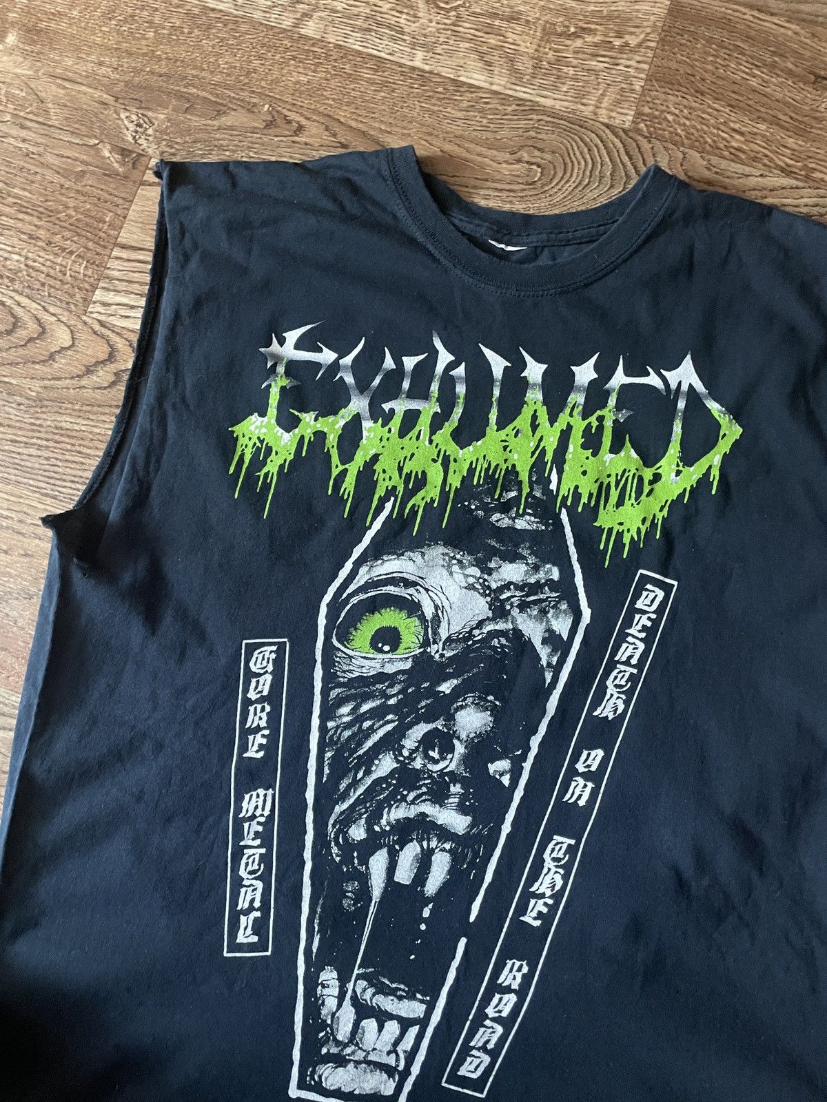 Band Tees Vintage Exhumed gore metal t shirt death metal 90s Size US L / EU 52-54 / 3 - 3 Thumbnail