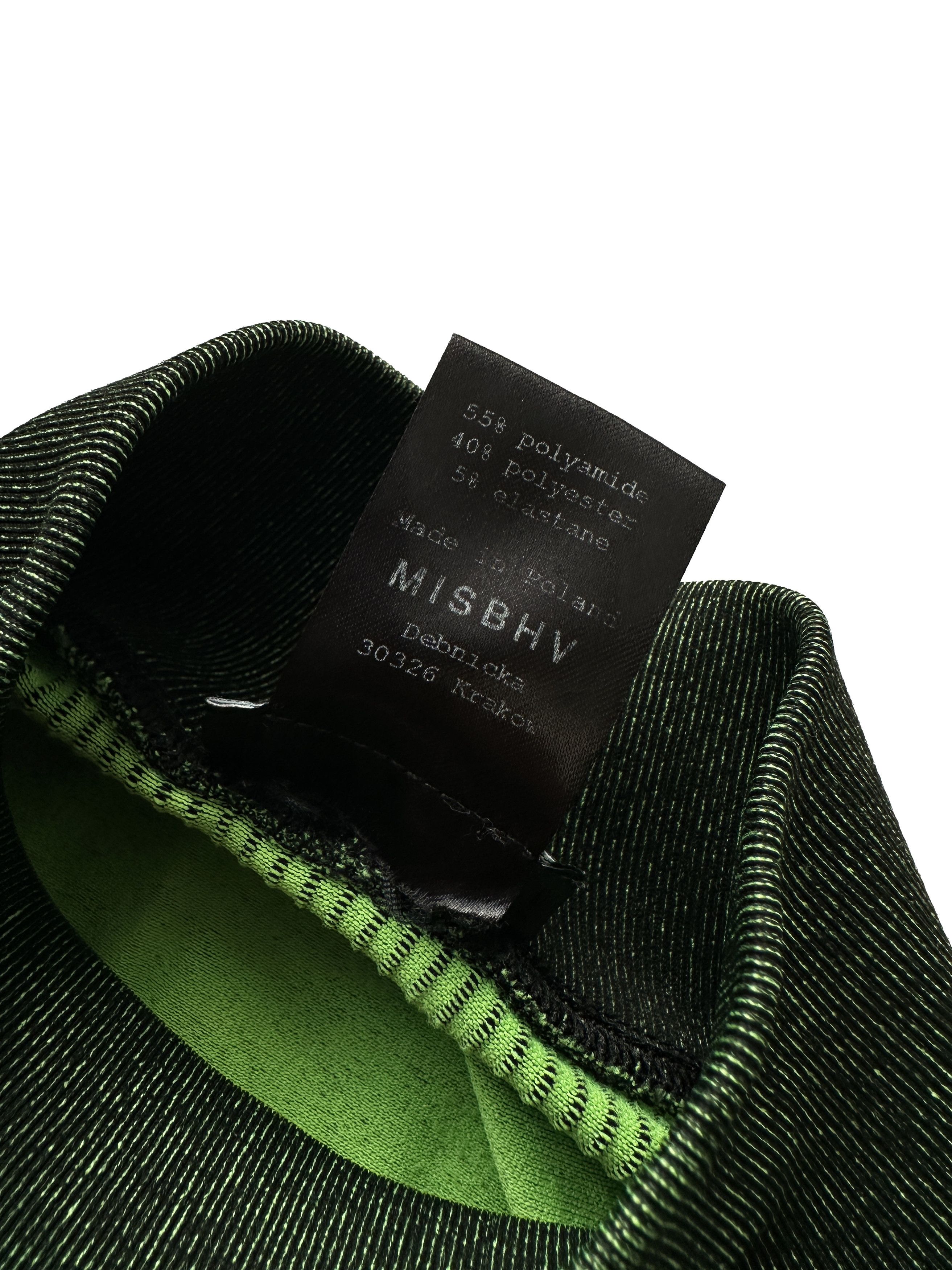 Misbhv MISBHV black green active logsleeve Size M / US 6-8 / IT 42-44 - 9 Thumbnail