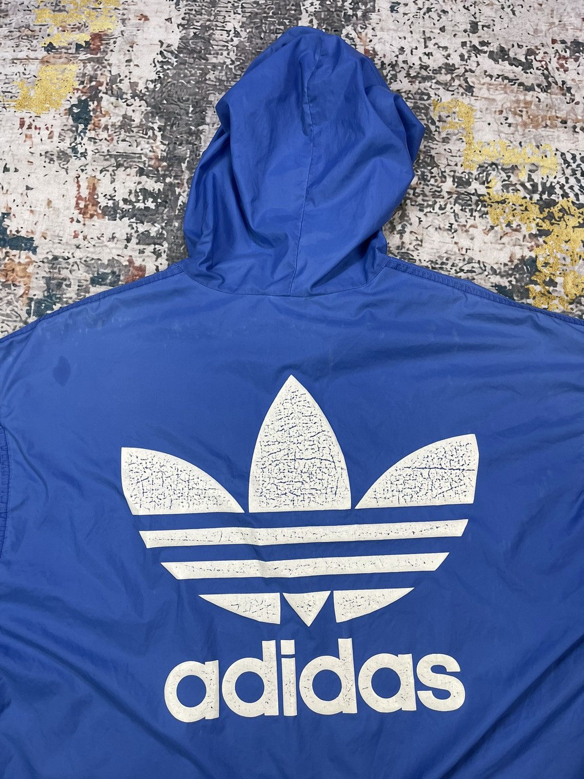 Adidas Vintage Adidas Trefoil Lightweight Coach Jackets Size US L / EU 52-54 / 3 - 3 Thumbnail