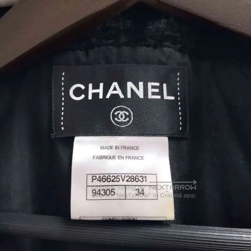 Chanel Chanel Black Long Coat for Women . Size S / US 4 / IT 40 - 3 Thumbnail