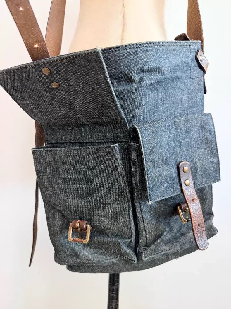Dries Van Noten Dries Van Noten denim shoulder bag| Size ONE SIZE - 3 Thumbnail