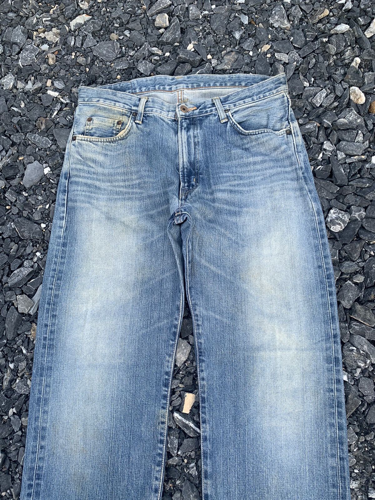 Kapital VINTAGE EDWIN 505XX SELVEDGE FADED JAPANESE DISTRESSED DENIM Size US 34 / EU 50 - 6 Thumbnail