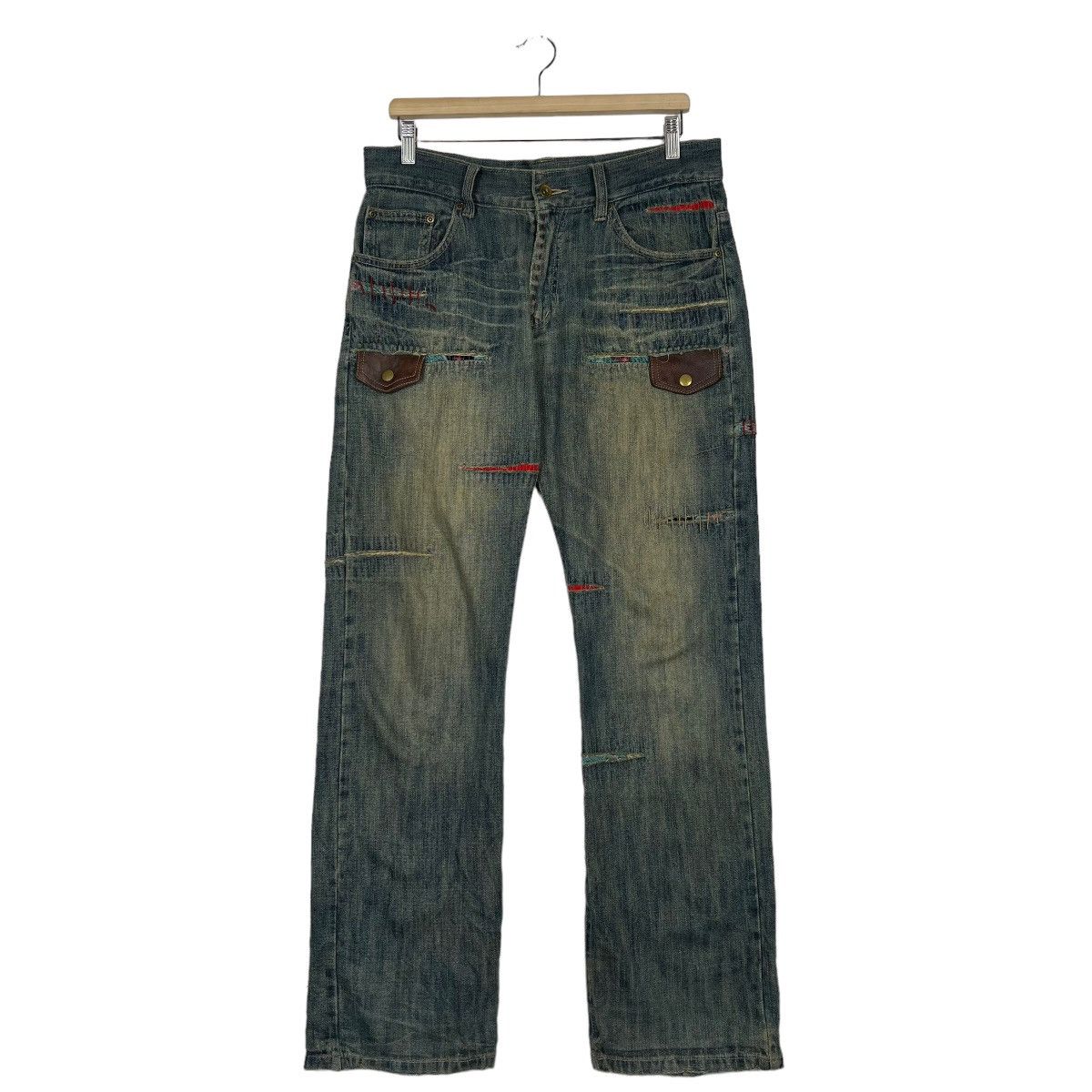 Japanese Brand 🔥 XTAHU GAPO NOK JEANS Size US 34 / EU 50 - 2 Thumbnail