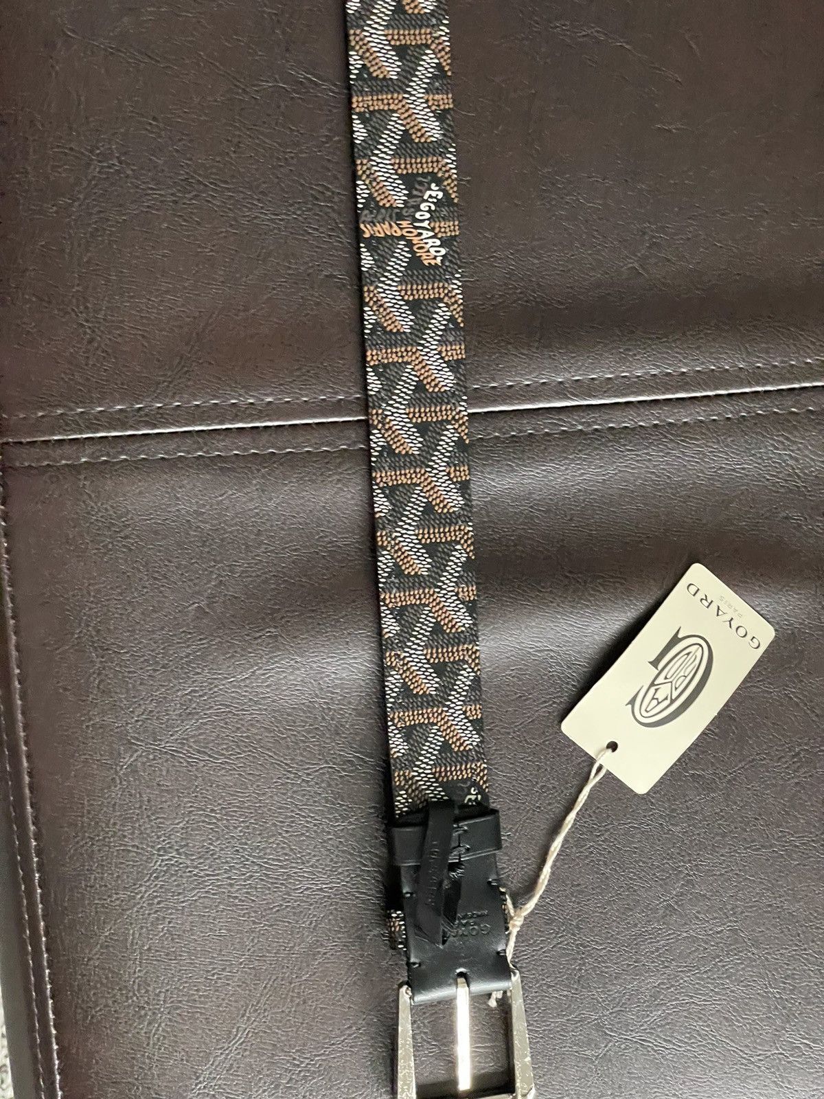Goyard Goyard Fregate Belt size 90/36 Black Size 36 - 15 Thumbnail