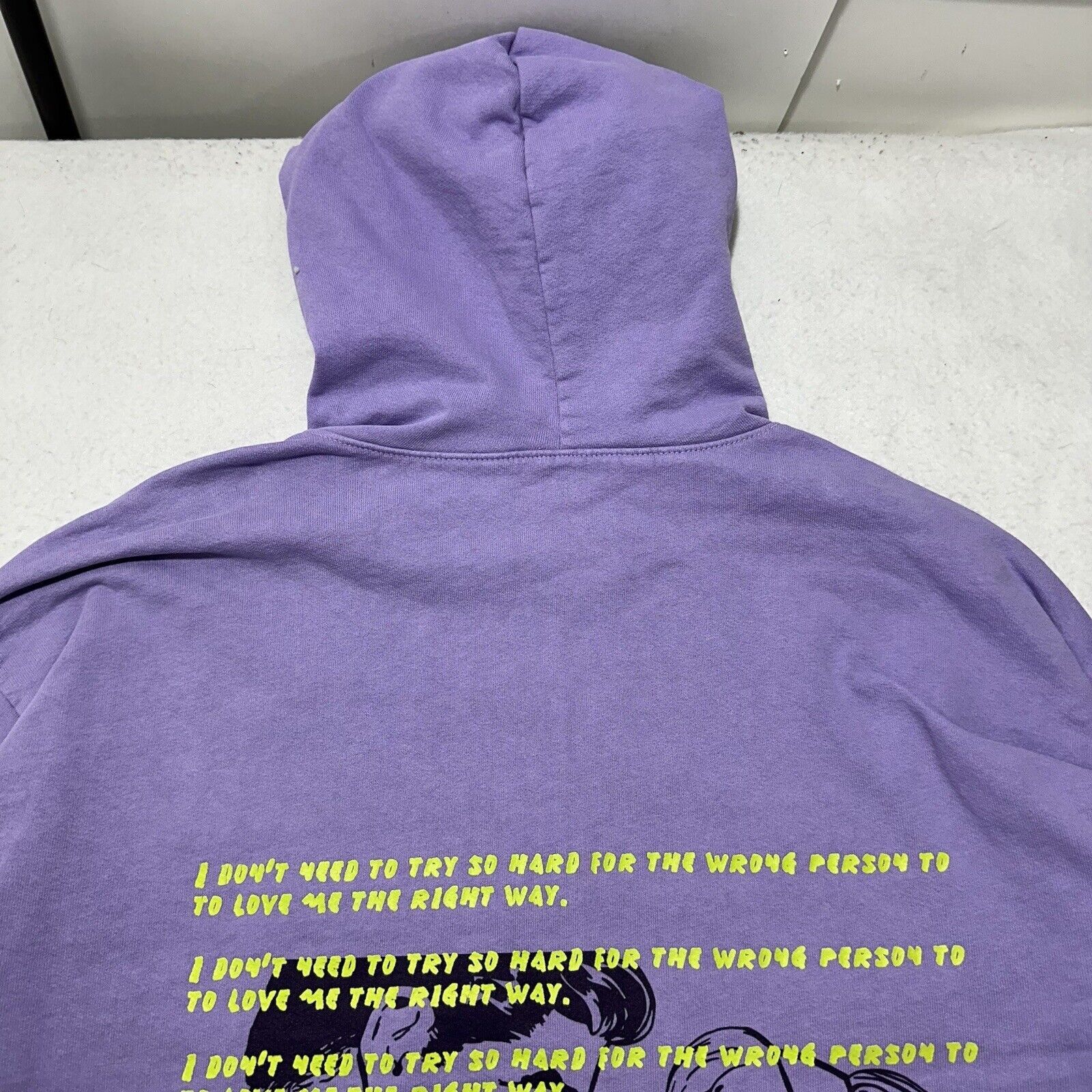 Boys Lie Boys Lie 1 Size Hoodie How Do You Know When You Love Someone Size ONE SIZE - 10 Thumbnail