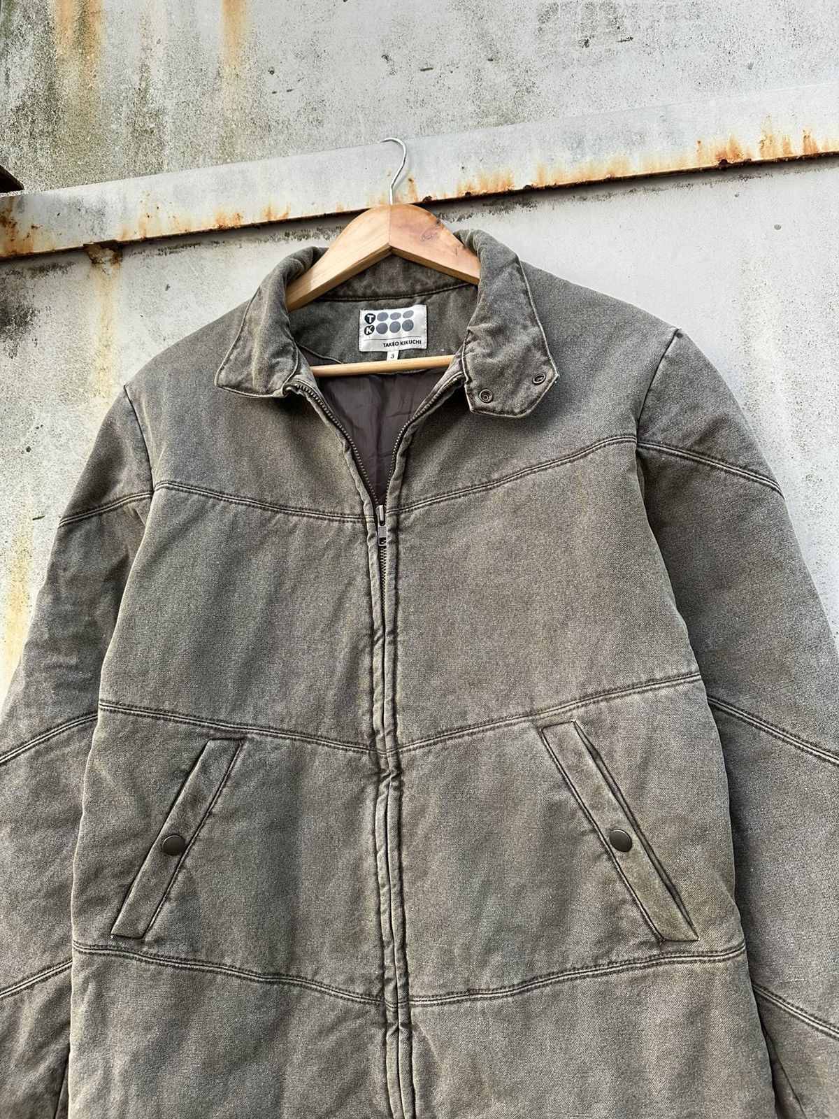 Takeo Kikuchi 👹Vintage Faded Takeo Kikuchi Denim Jacket Size US M / EU 48-50 / 2 - 7 Thumbnail