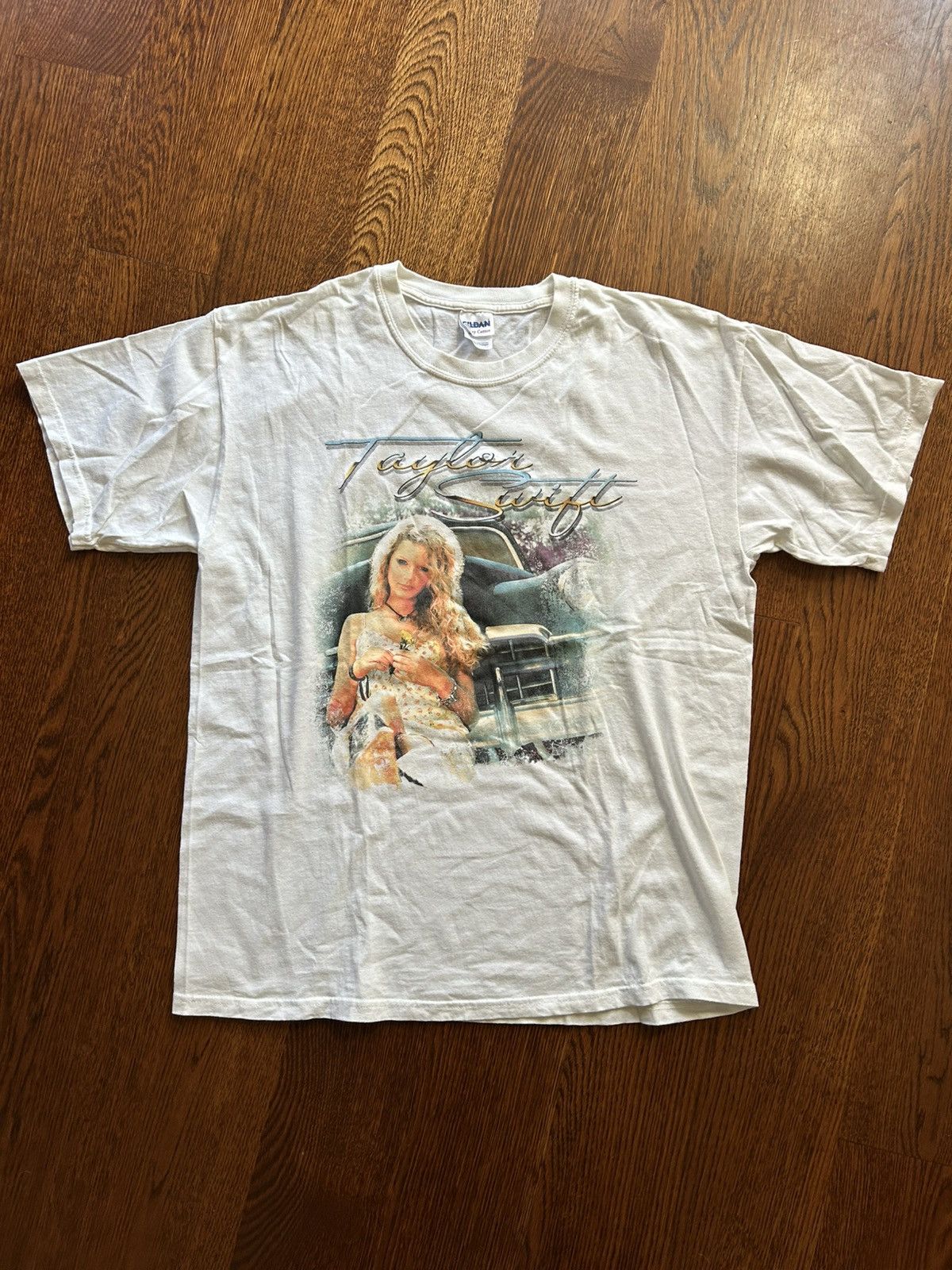 Vintage *Rare* 2007 Taylor Swift Official Debut Tim McGraw Tee Size US L / EU 52-54 / 3 - 1 Thumbnail