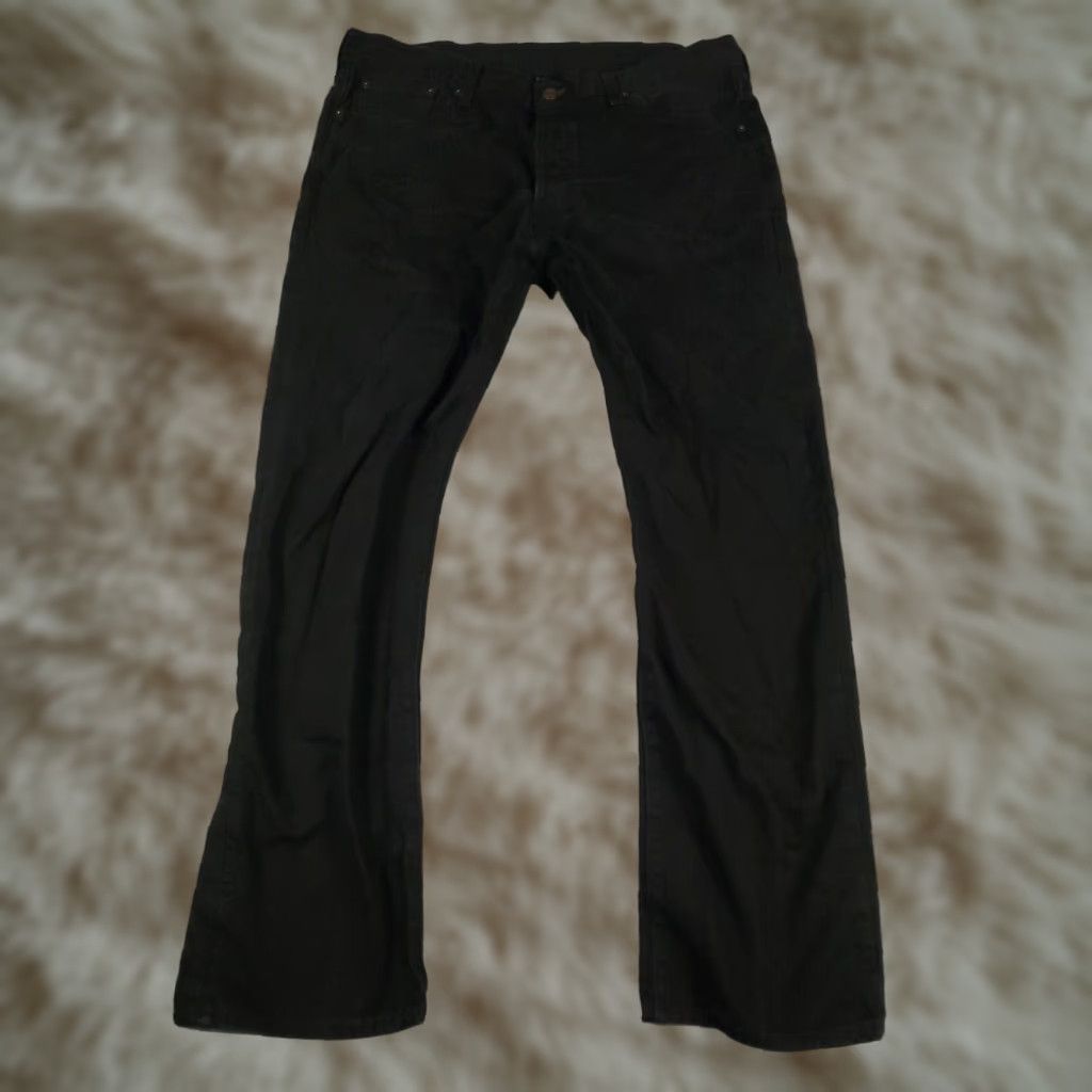 Levi's Levis Mens 40x32 501 Black Straight Leg Denim Jeans Pants Size US 40 / EU 56 - 1 Thumbnail
