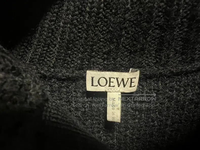 Loewe Loewe Wool Sweater, Navy Blue Size US S / EU 44-46 / 1 - 4 Thumbnail